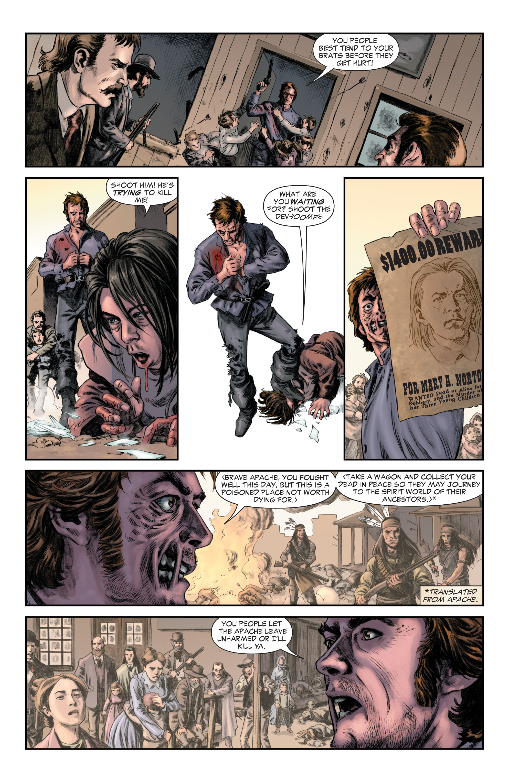 Read online Jonah Hex (2006) comic -  Issue #6 - 21