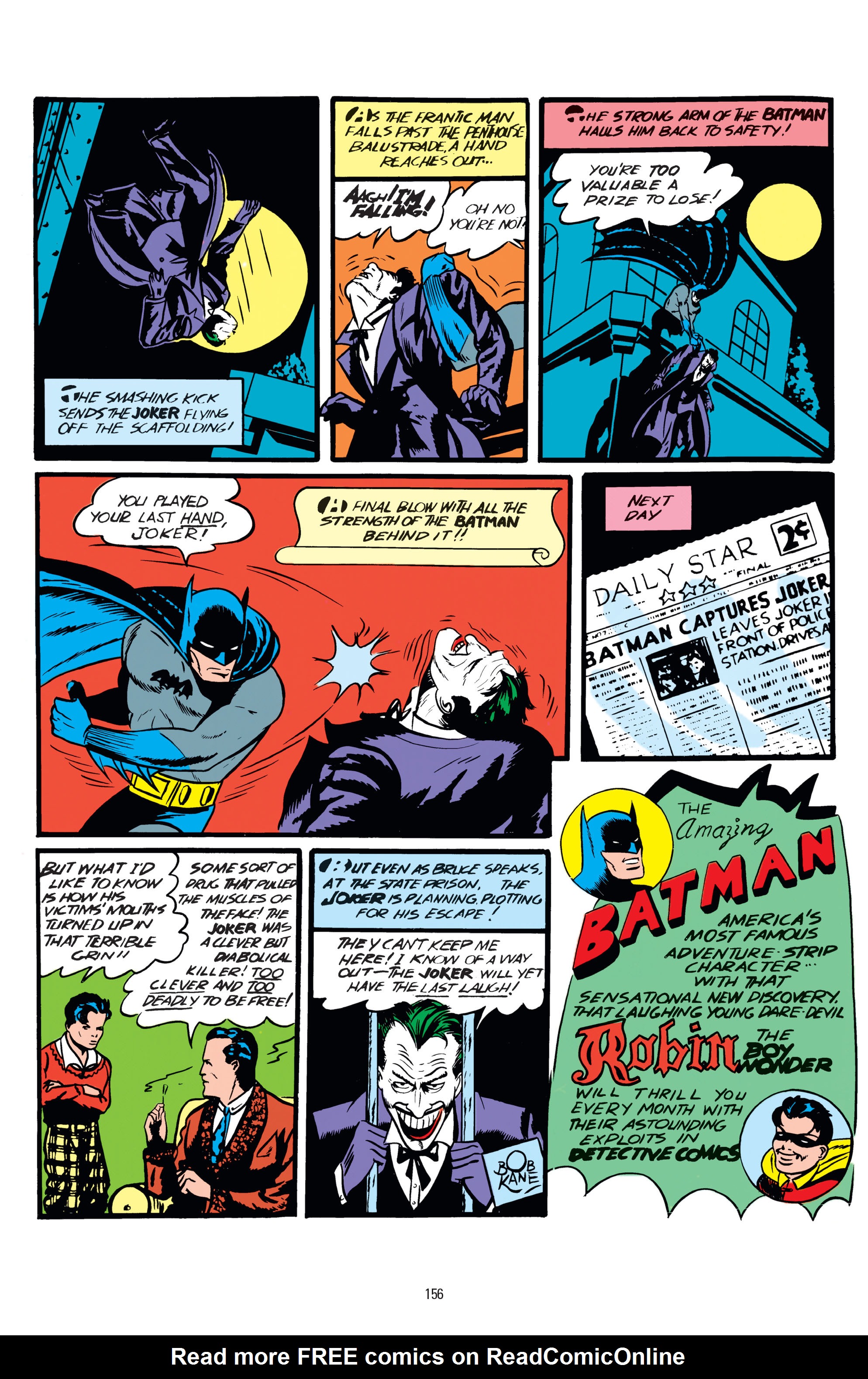 Read online Batman: The Golden Age Omnibus comic -  Issue # TPB 1 - 156