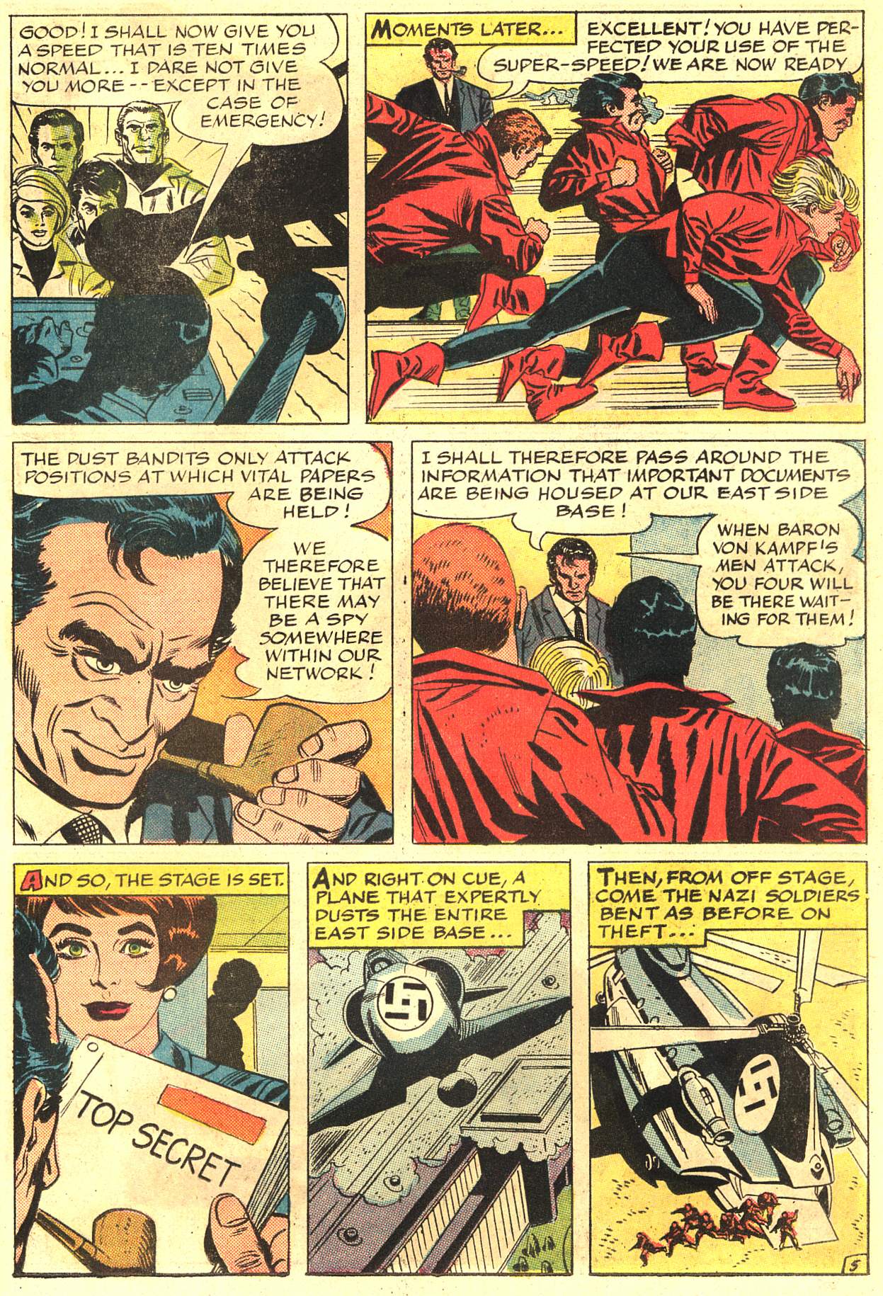 Read online T.H.U.N.D.E.R. Agents (1965) comic -  Issue #4 - 37