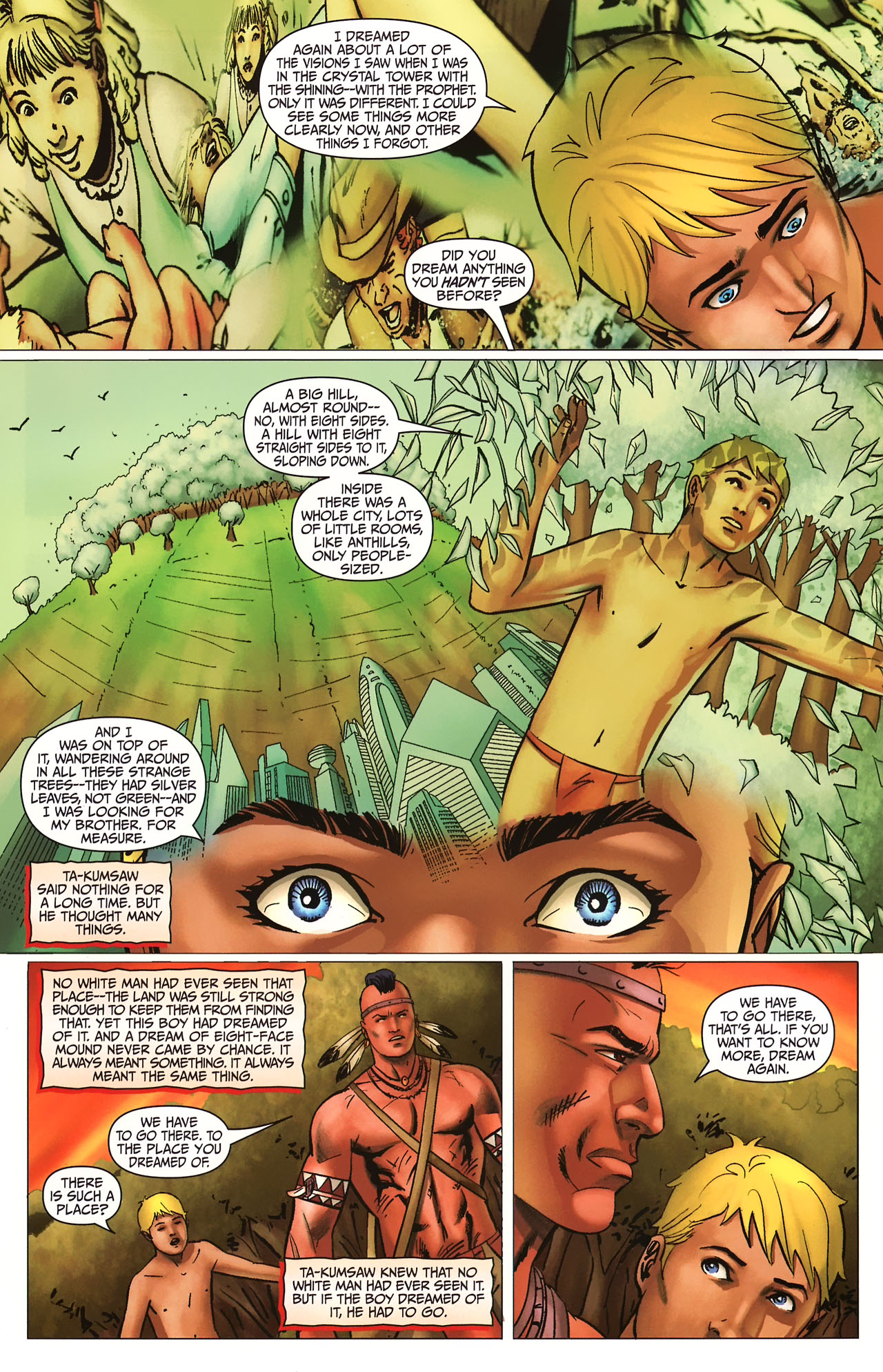 Read online Red Prophet: The Tales of Alvin Maker comic -  Issue #9 - 10