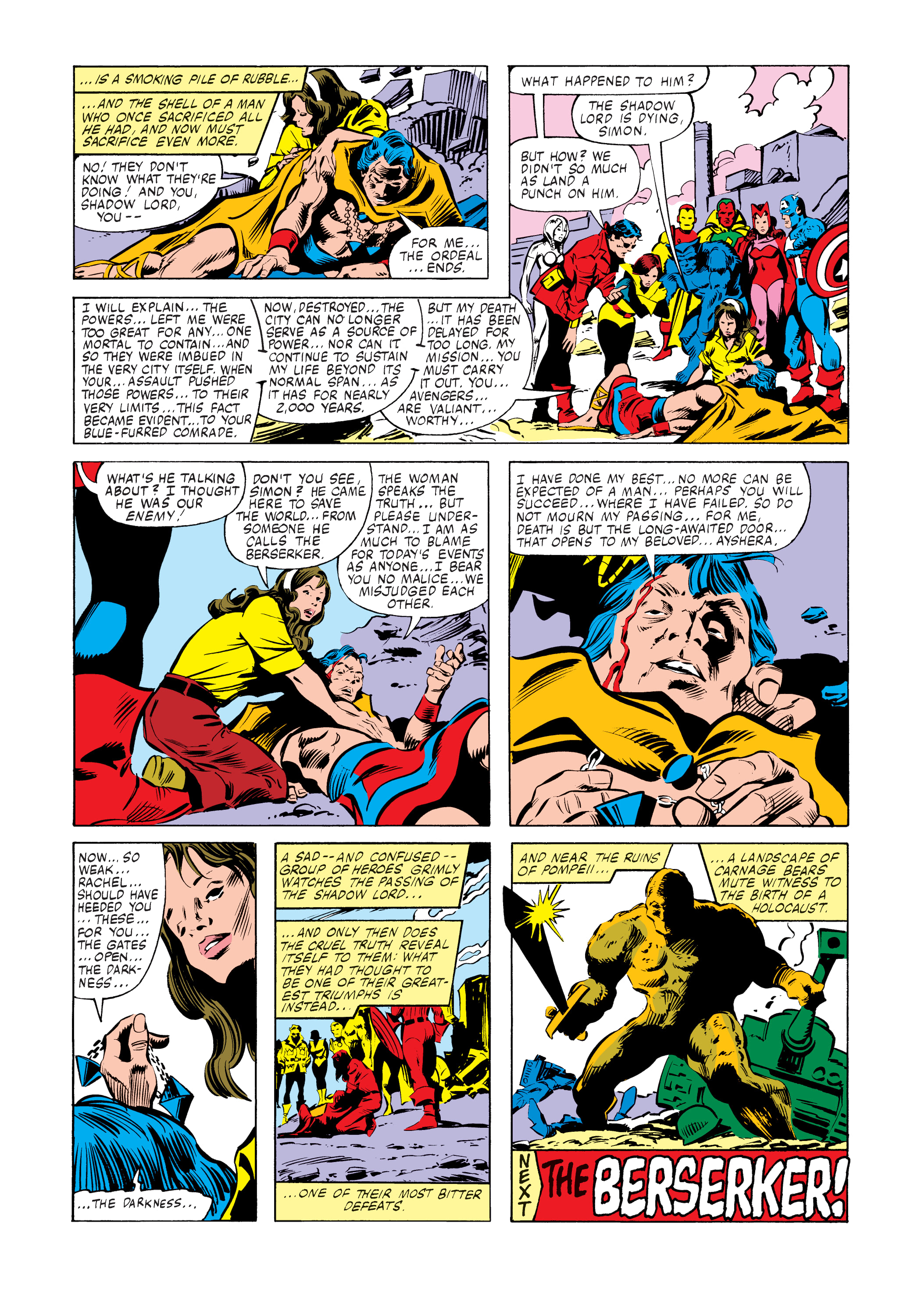 Read online Marvel Masterworks: The Avengers comic -  Issue # TPB 20 (Part 2) - 25