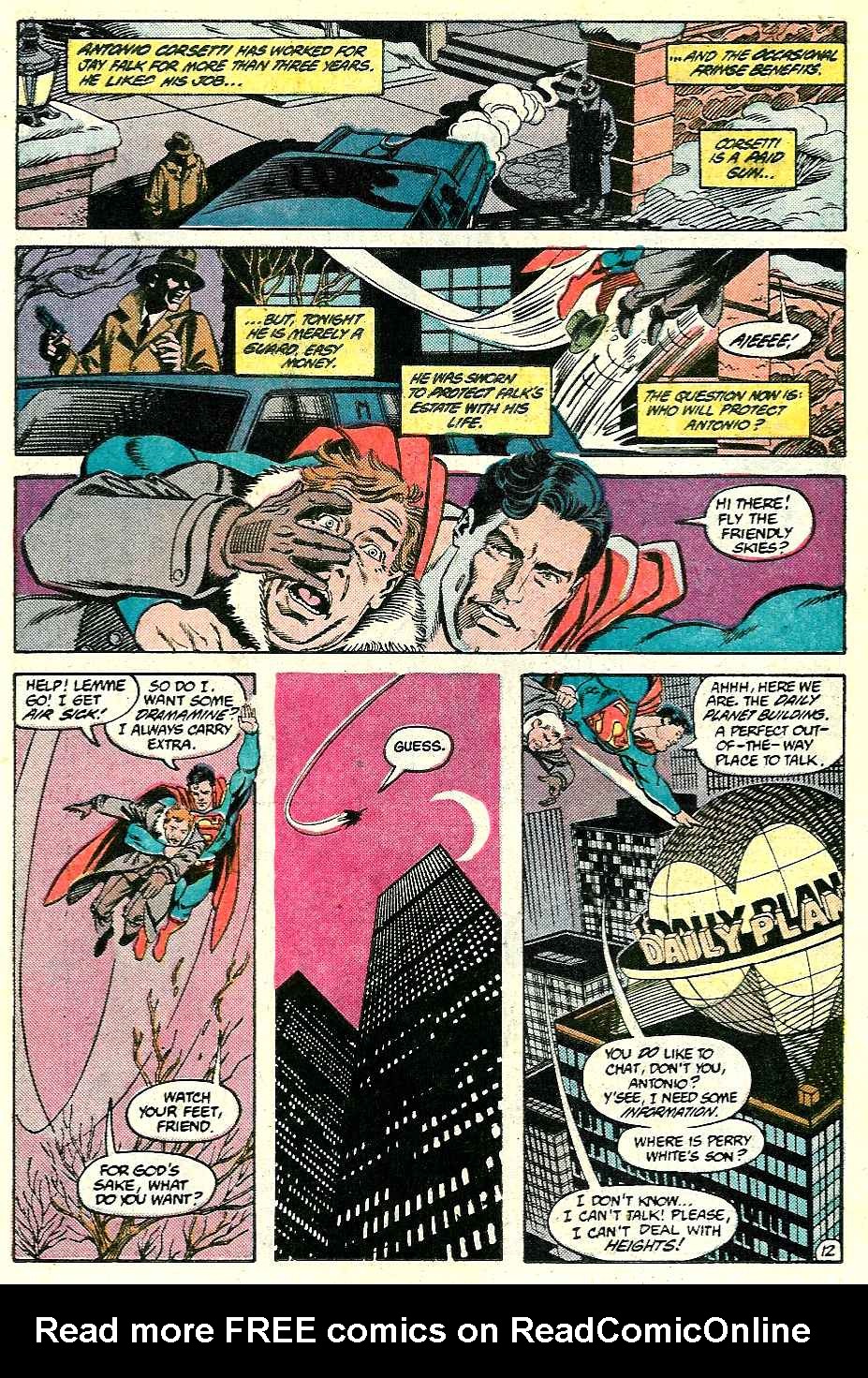 Read online Adventures of Superman (1987) comic -  Issue #428 - 12