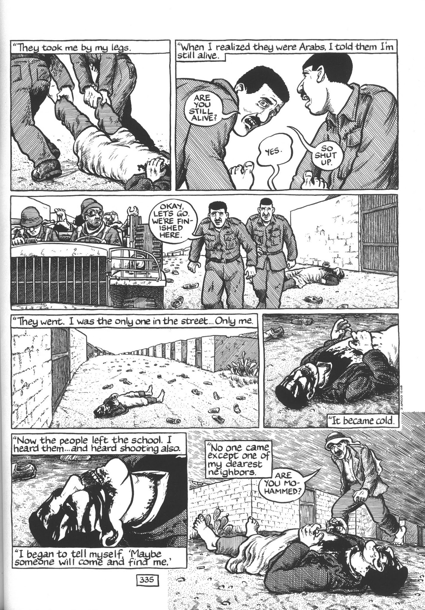 Read online Footnotes in Gaza comic -  Issue # TPB - 352