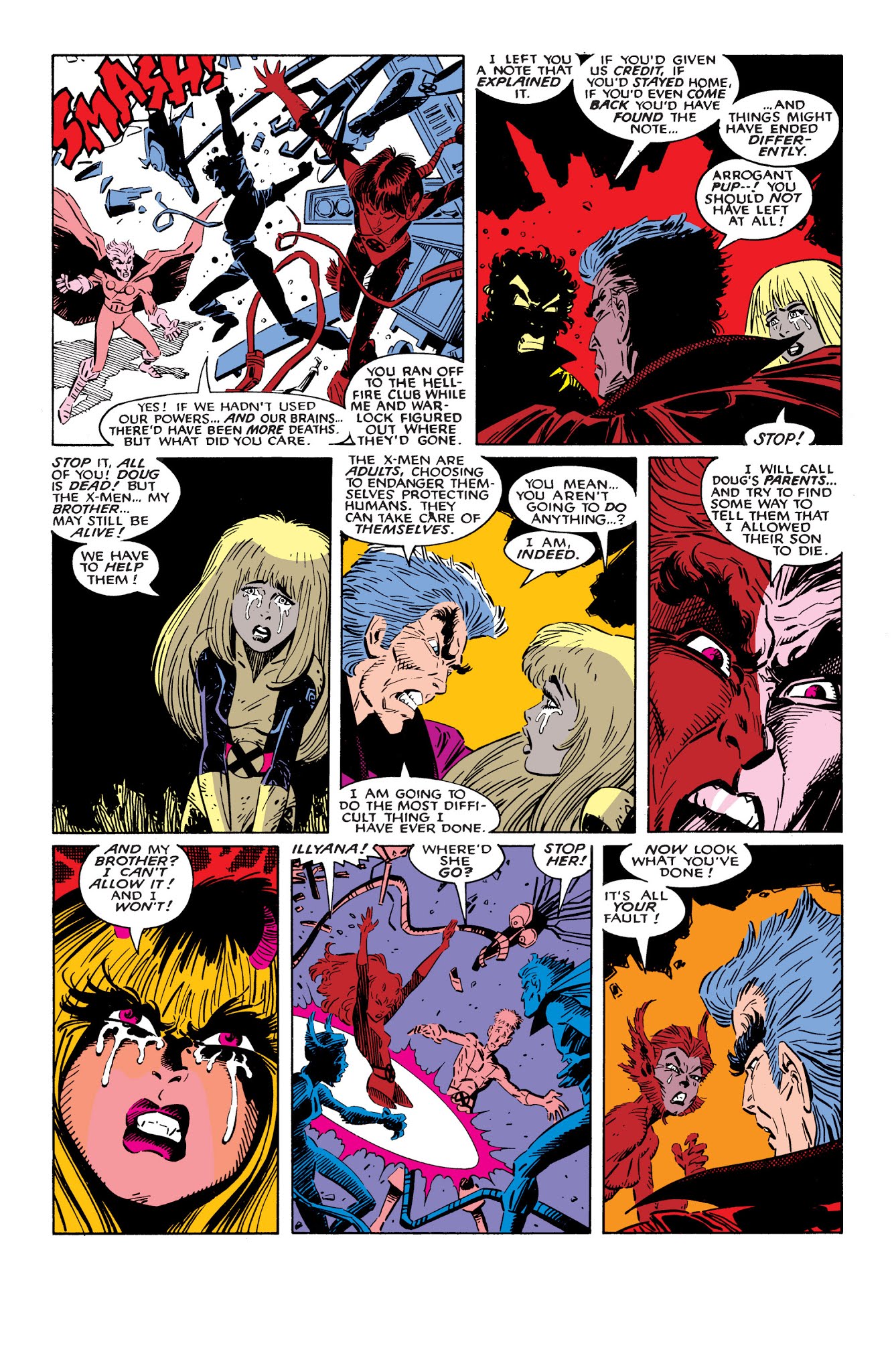 Read online X-Men: Fall of the Mutants comic -  Issue # TPB 1 (Part 4) - 110
