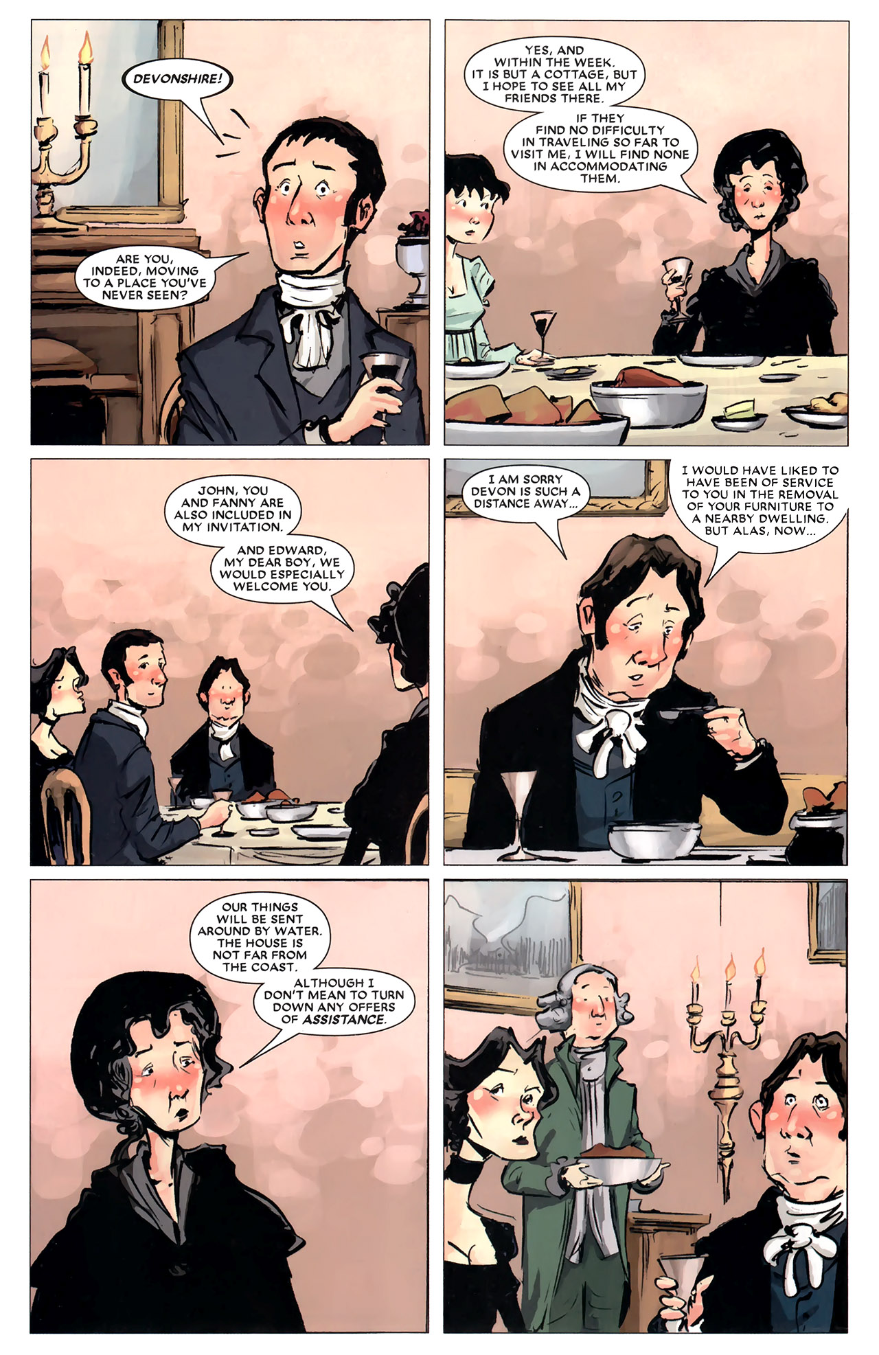 Read online Sense & Sensibility comic -  Issue #1 - 18