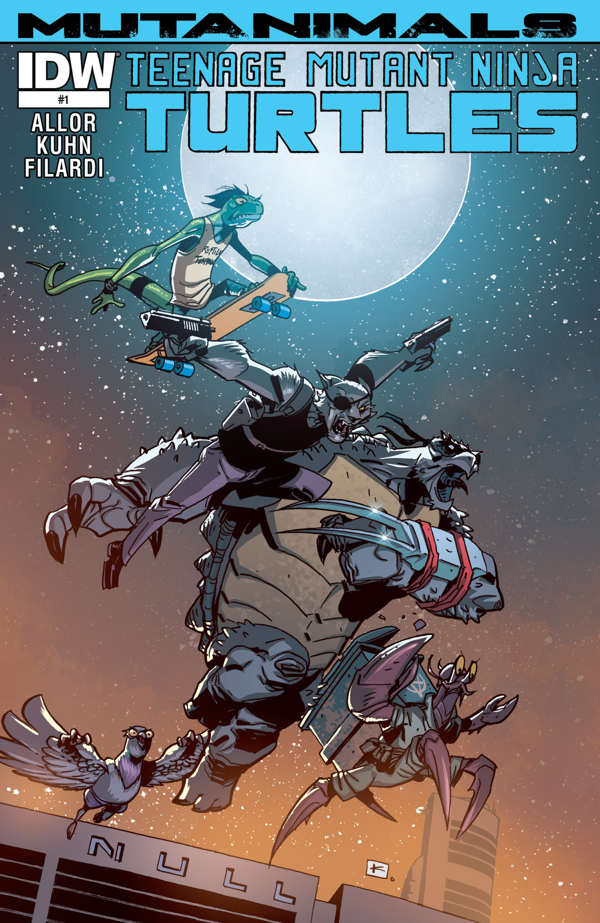 Read online Teenage Mutant Ninja Turtles: Mutanimals comic -  Issue #1 - 1