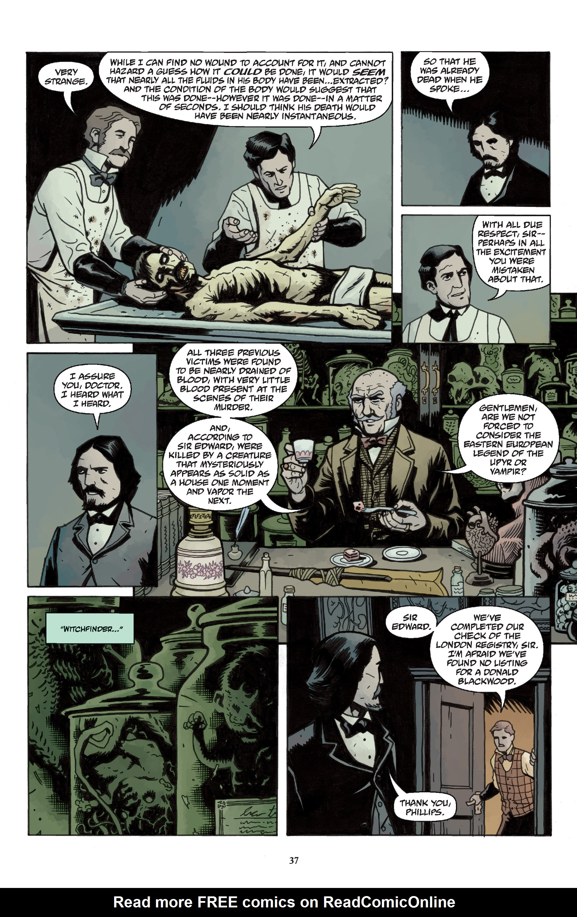 Read online Sir Edward Grey, Witchfinder Omnibus comic -  Issue # TPB 1 (Part 1) - 38