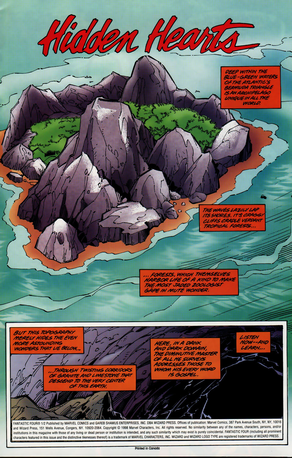 Read online Fantastic Four (1998) comic -  Issue #0.5 - 2