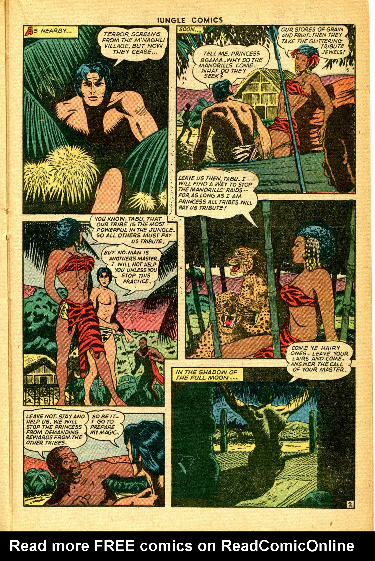 Read online Jungle Comics comic -  Issue #66 - 31