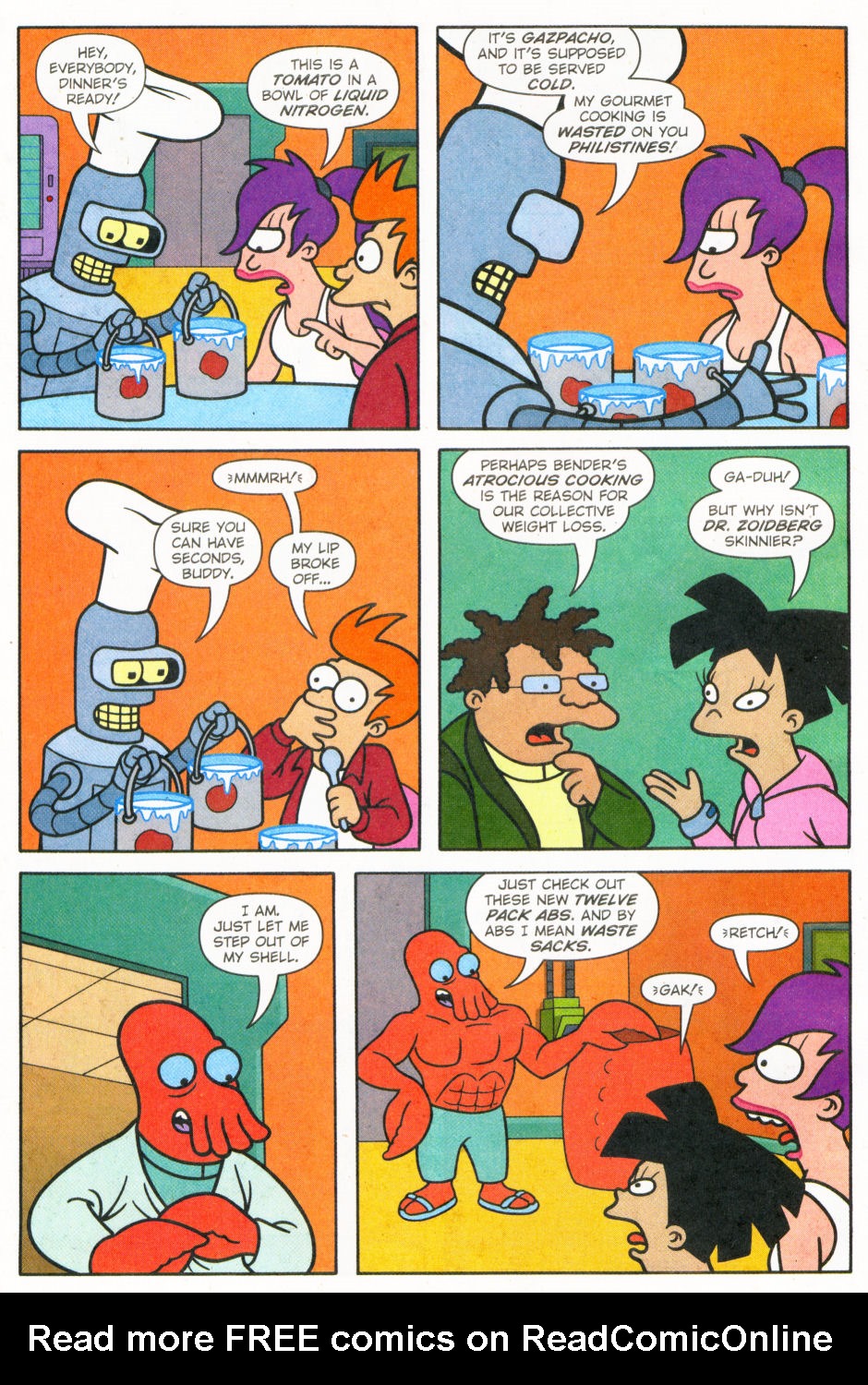 Read online Futurama Comics comic -  Issue #22 - 5