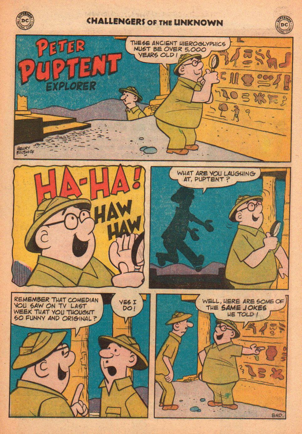 Read online Challengers of the Unknown (1958) comic -  Issue #14 - 33