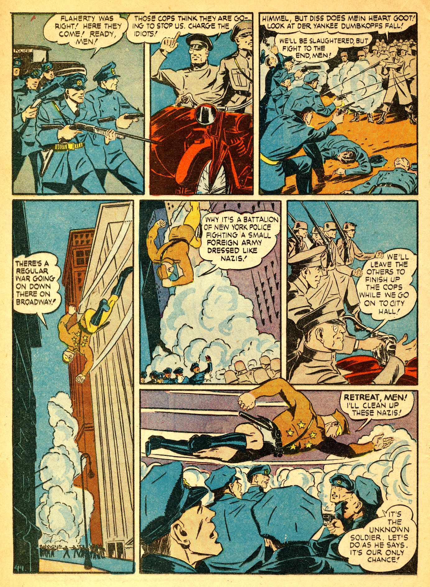 Read online Our Flag Comics comic -  Issue #2 - 45