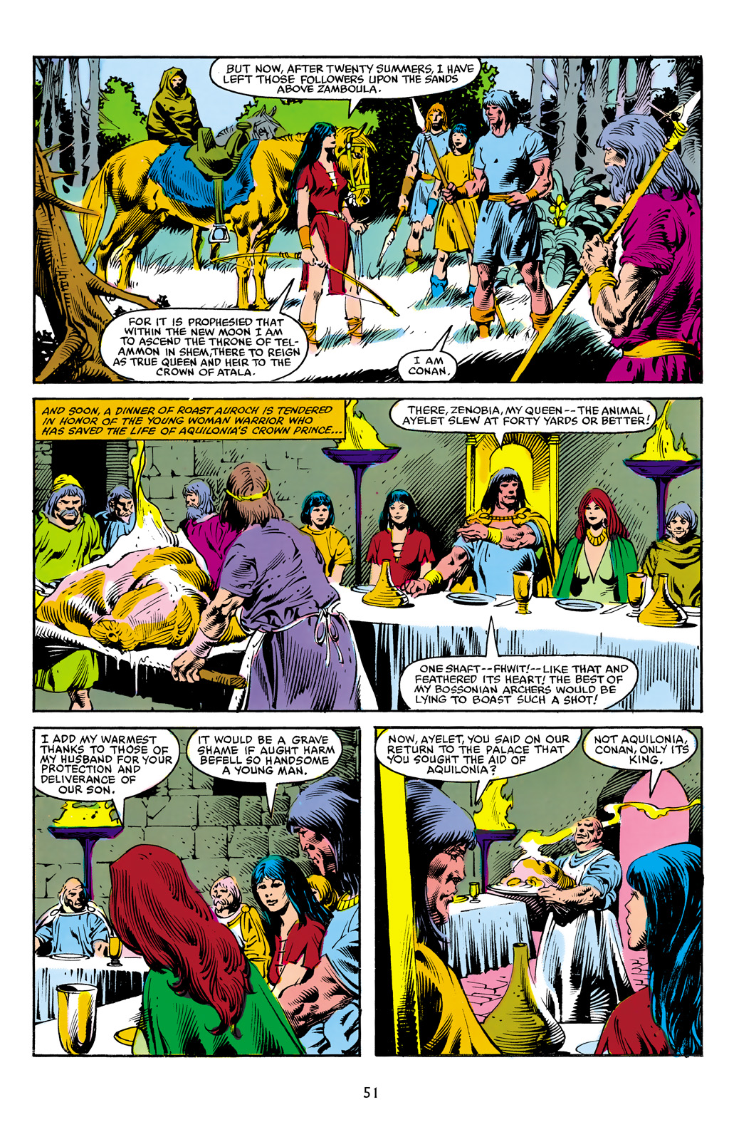 Read online The Chronicles of King Conan comic -  Issue # TPB 4 (Part 1) - 52