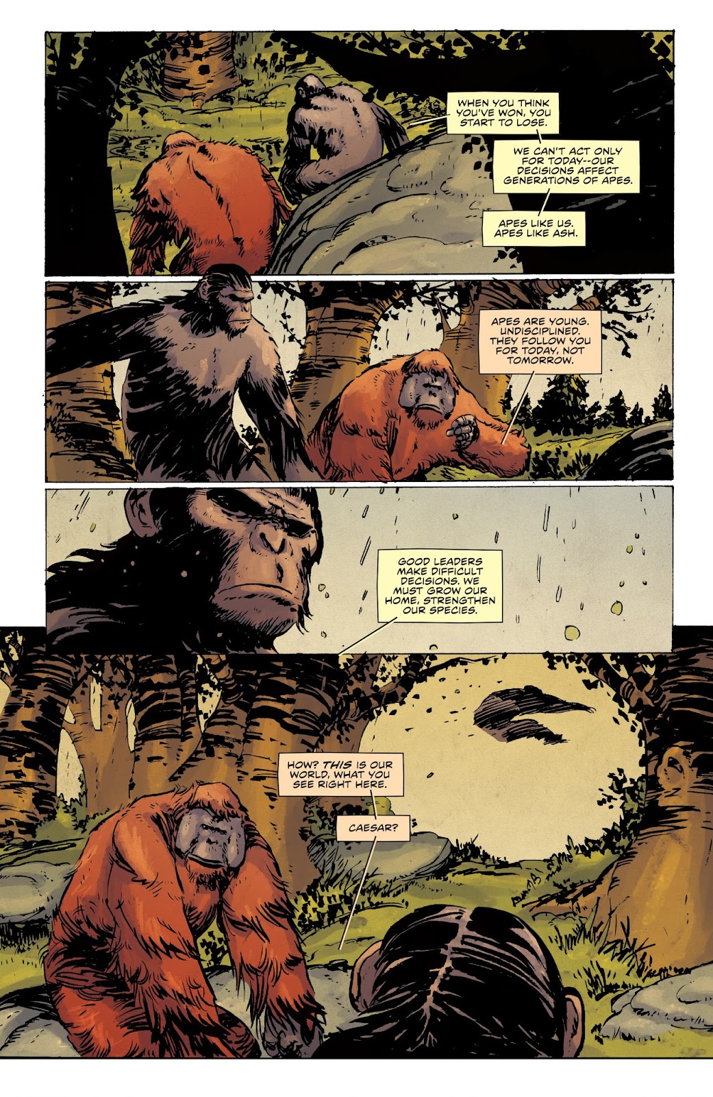 Dawn of the Planet of the Apes issue TPB - Page 12