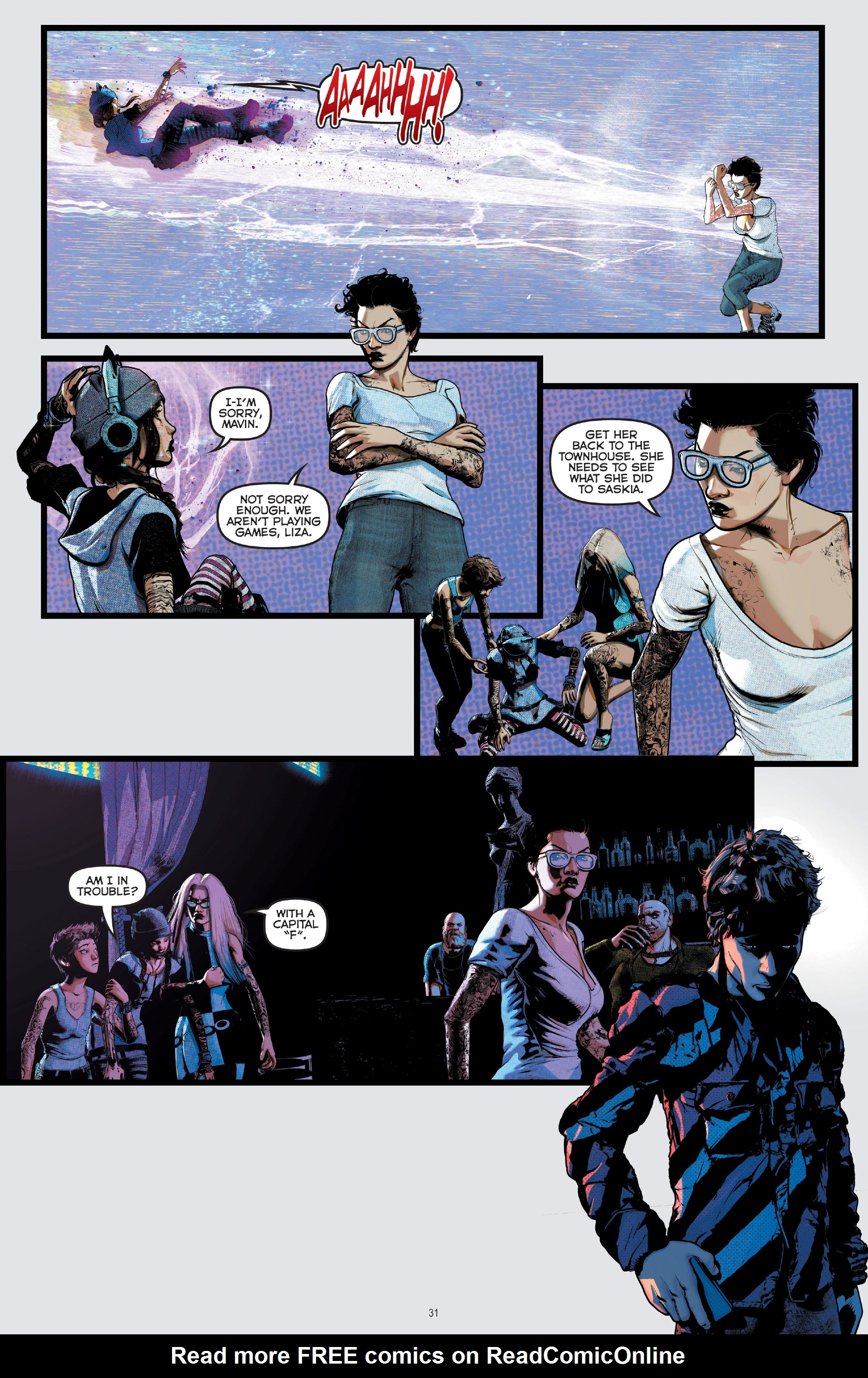 Read online The Marked comic -  Issue #1 - 32