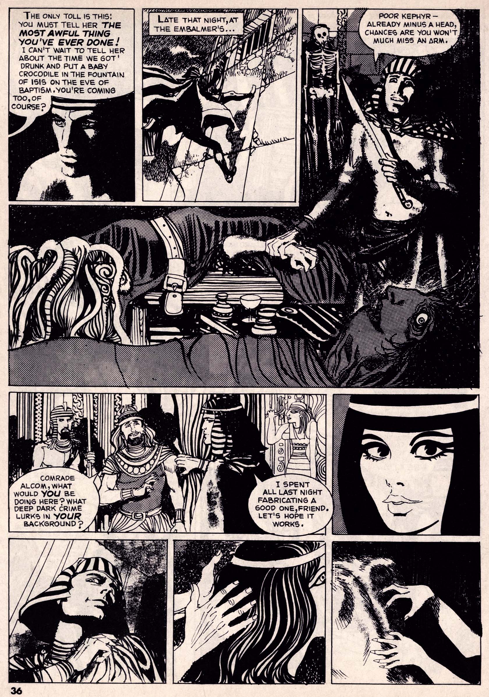 Read online Vampirella (1969) comic -  Issue #13 - 36