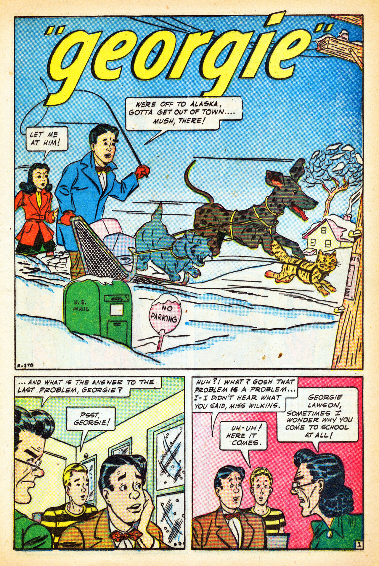 Read online Georgie Comics (1945) comic -  Issue #6 - 33