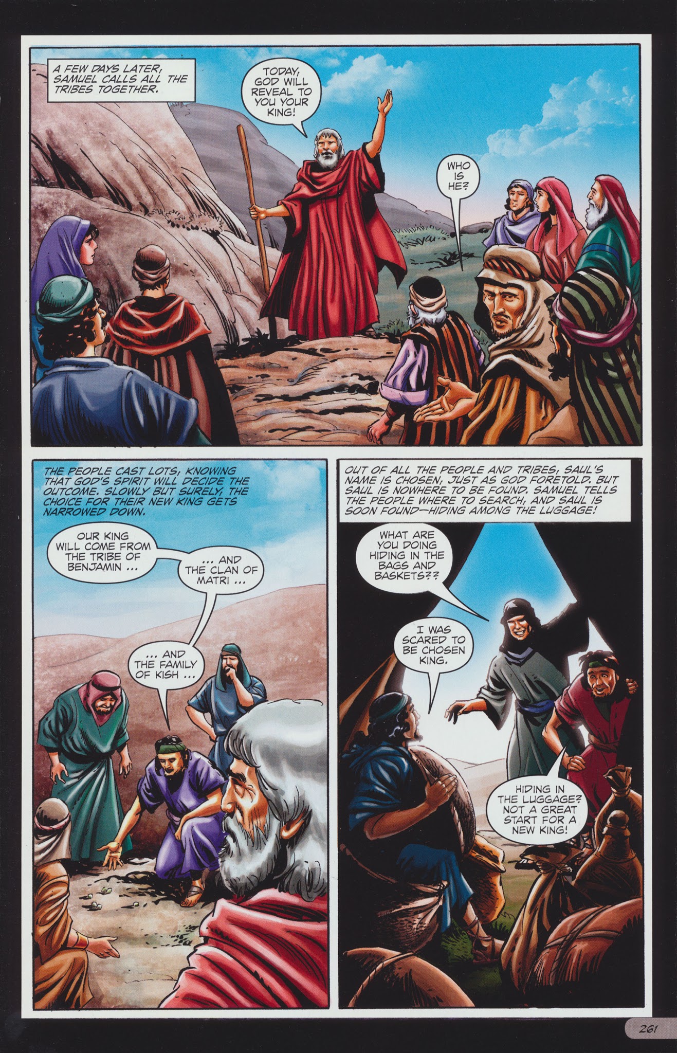 Read online The Action Bible comic -  Issue # TPB 1 - 265