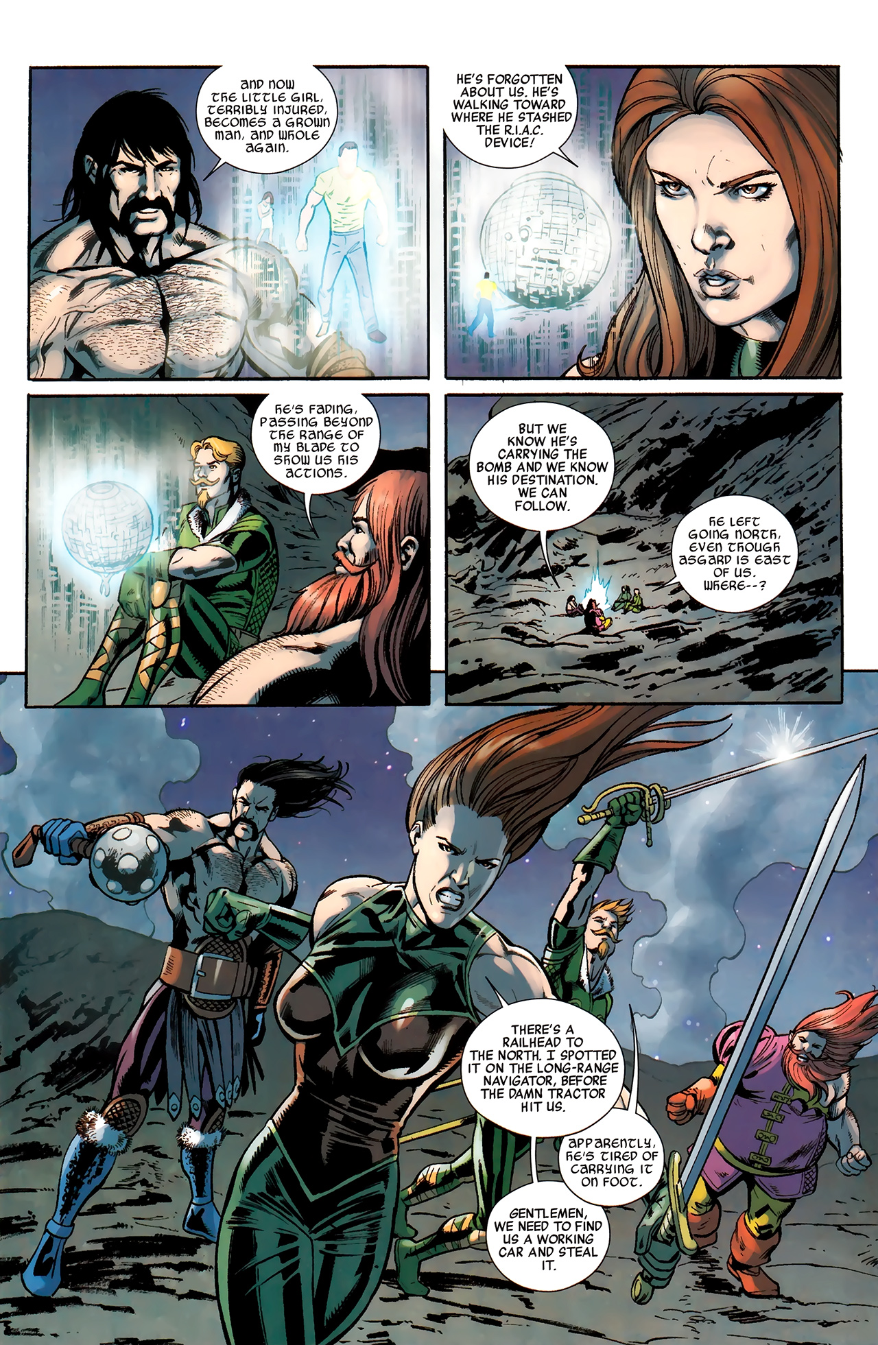 Read online Warriors Three comic -  Issue #4 - 10