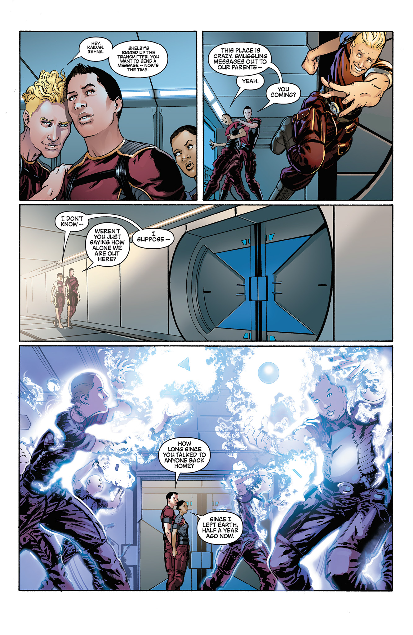 Read online Mass Effect: Foundation comic -  Issue #4 - 5