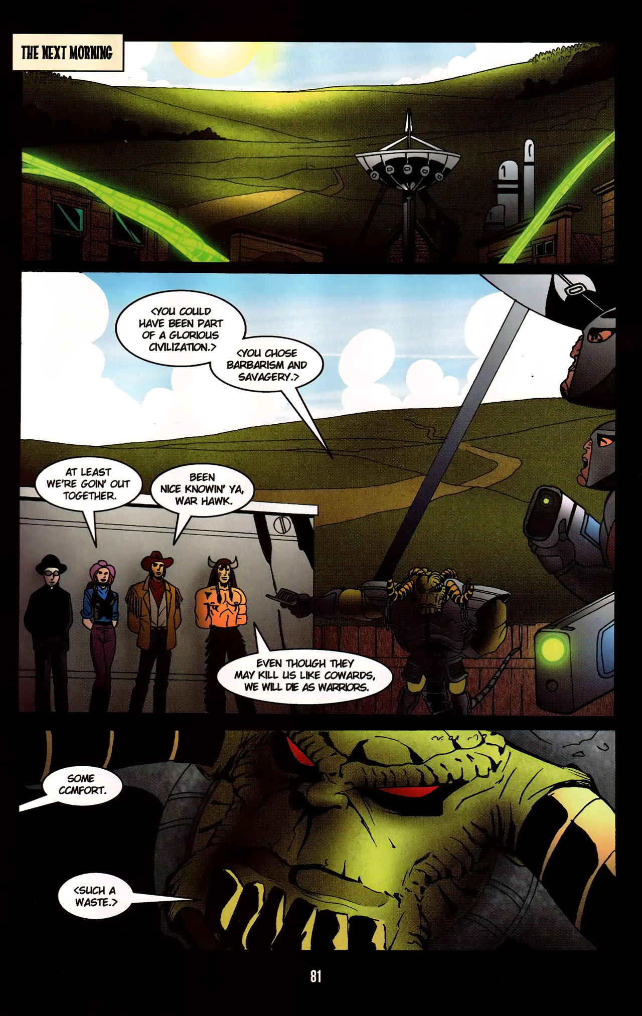 Read online Cowboys & Aliens comic -  Issue # TPB - 90