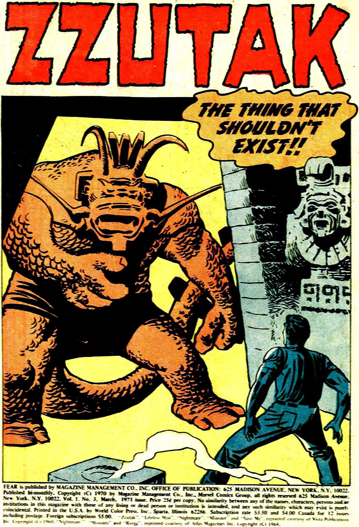 Read online Fear comic -  Issue #3 - 2