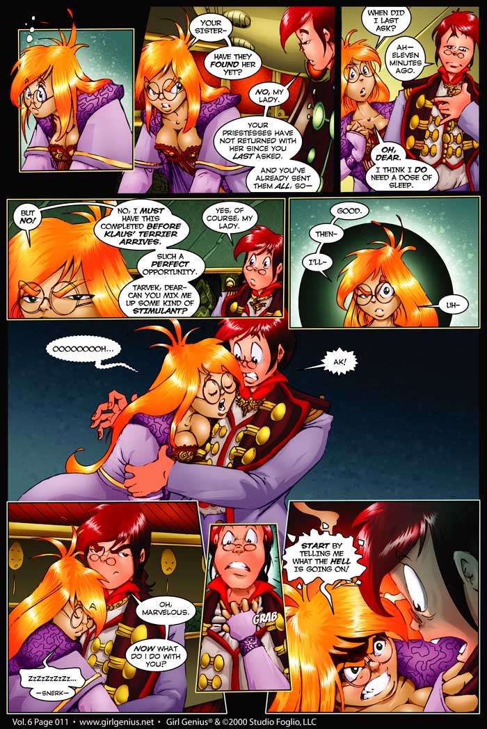 Read online Girl Genius (2002) comic -  Issue #6 - 11