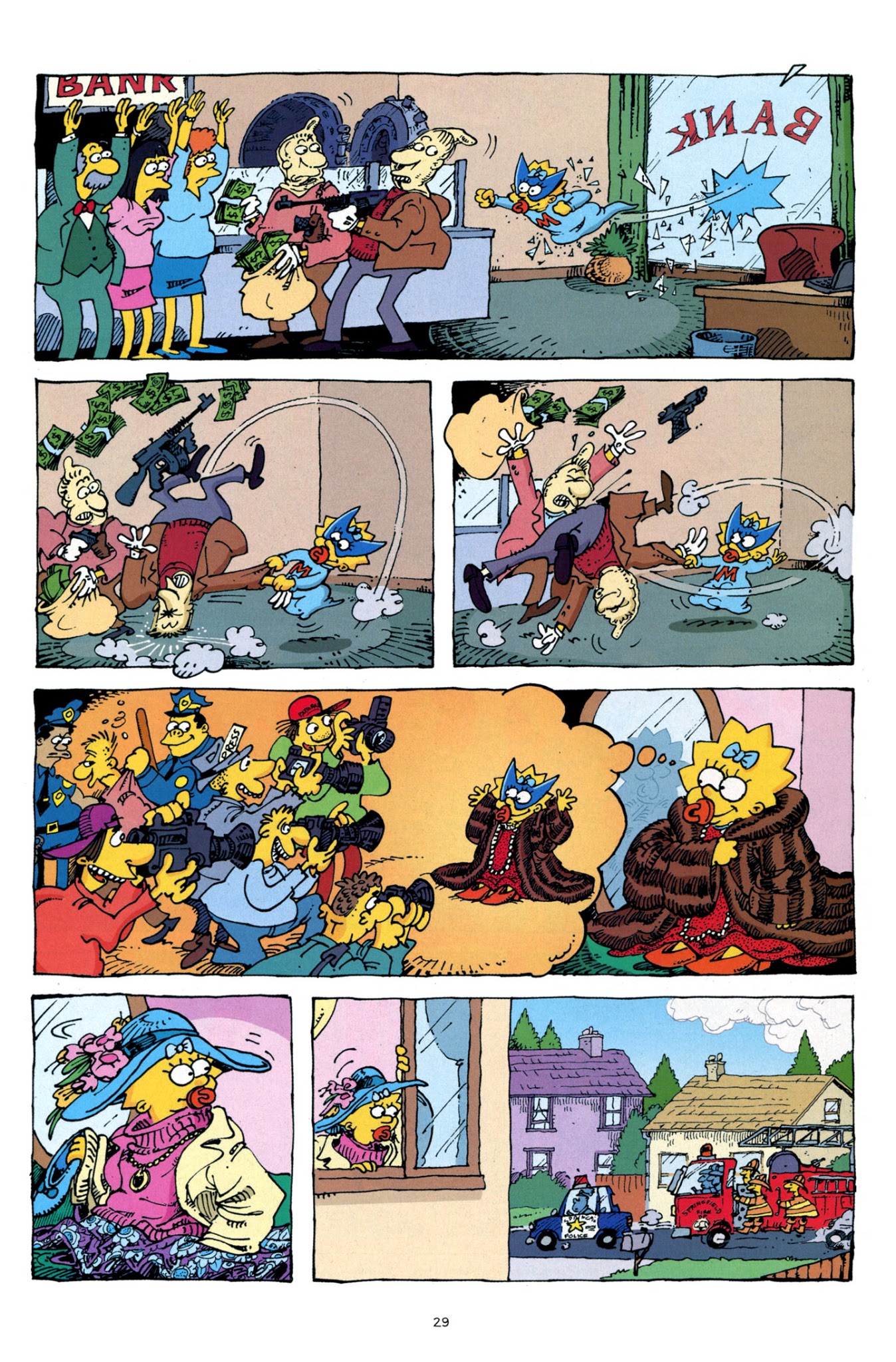 Read online Bongo Comics Presents Simpsons Super Spectacular comic -  Issue #14 - 31