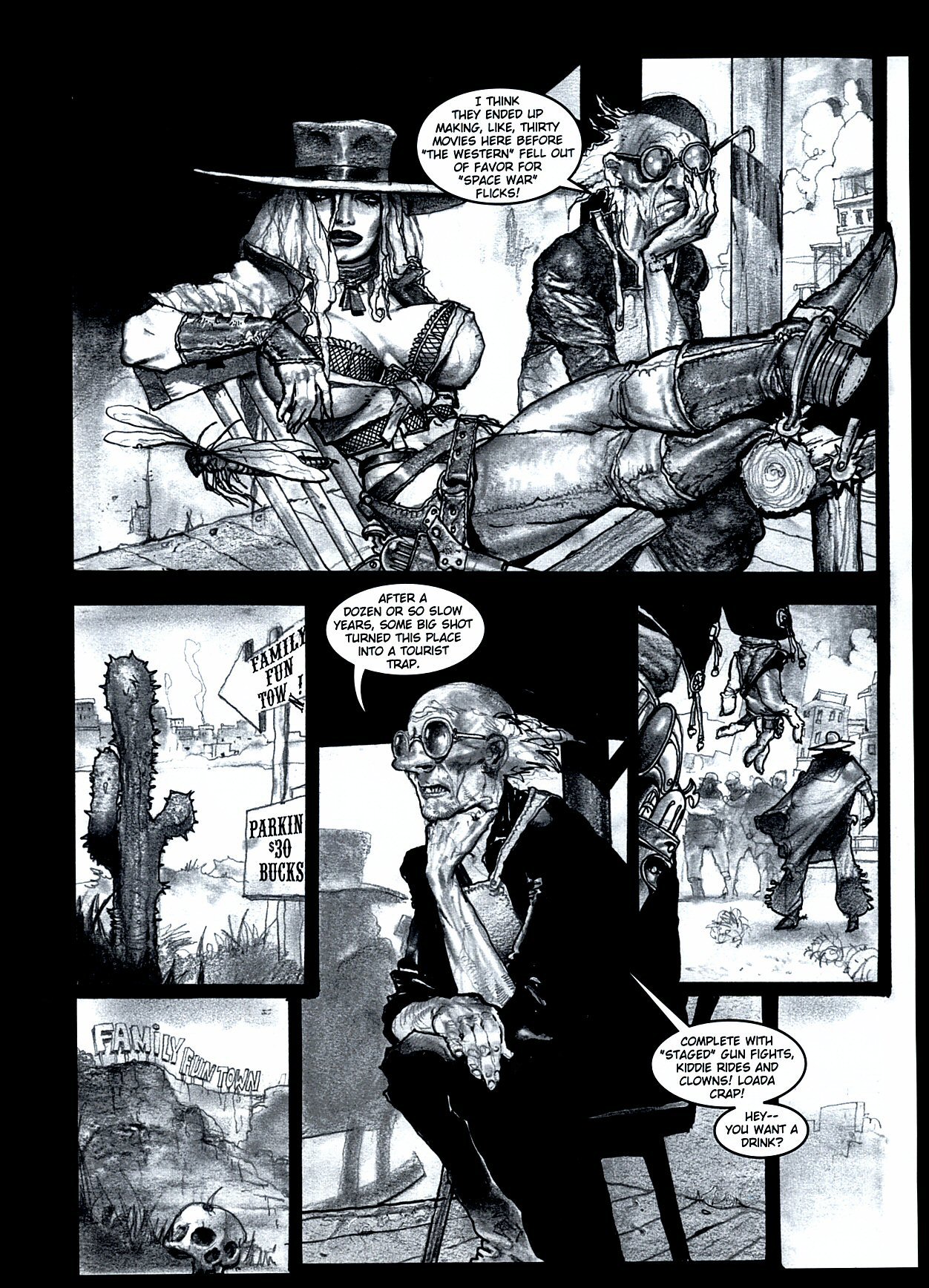 Read online Fistful of Blood (2002) comic -  Issue # TPB - 16