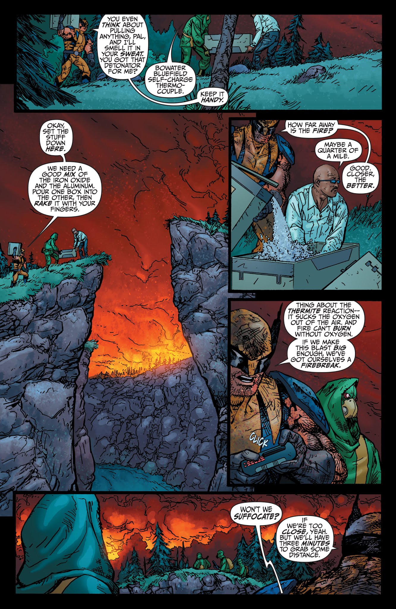Read online Wolverine: Firebreak comic -  Issue # Full - 16
