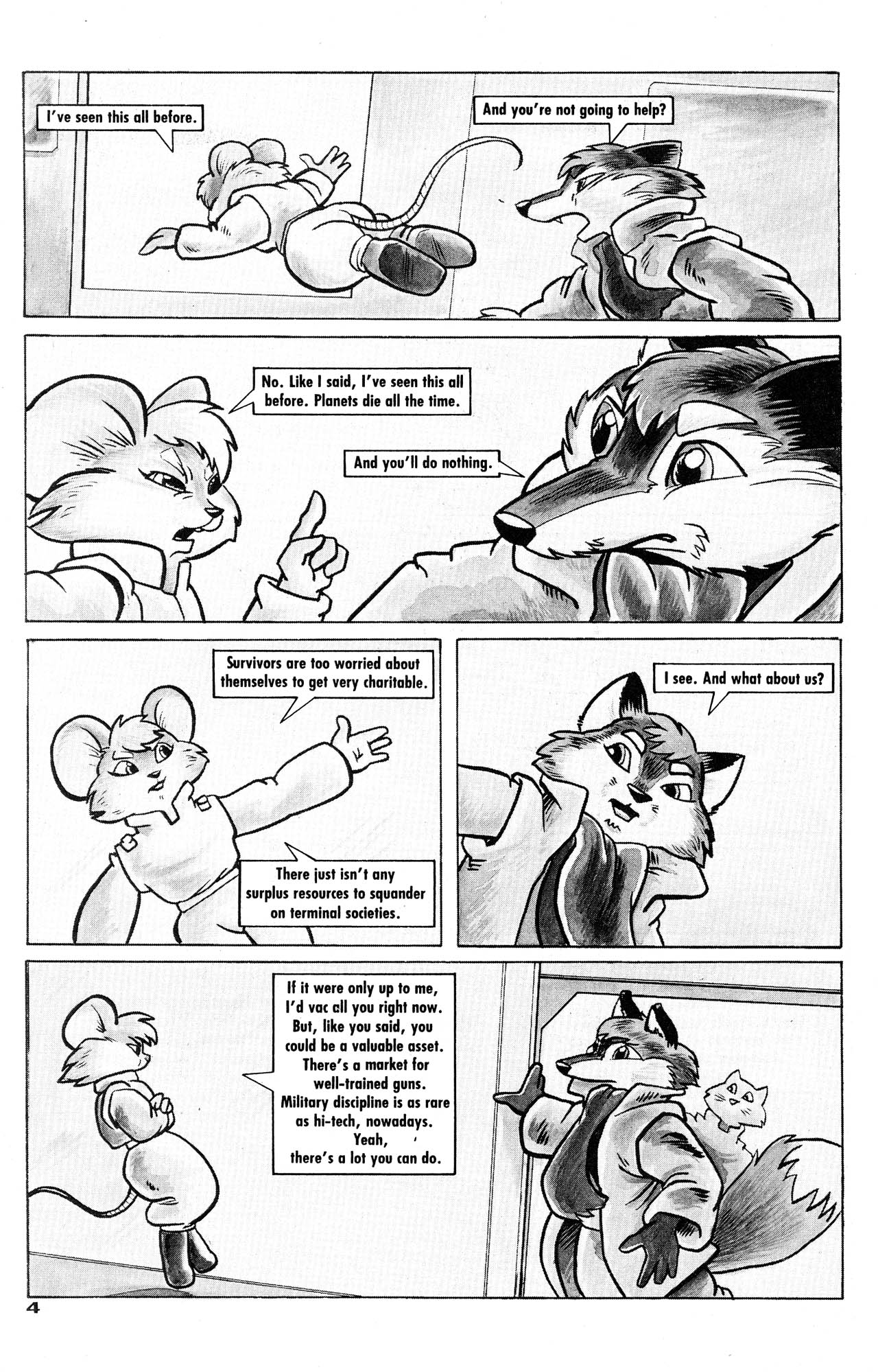 Read online Critters comic -  Issue #47 - 6