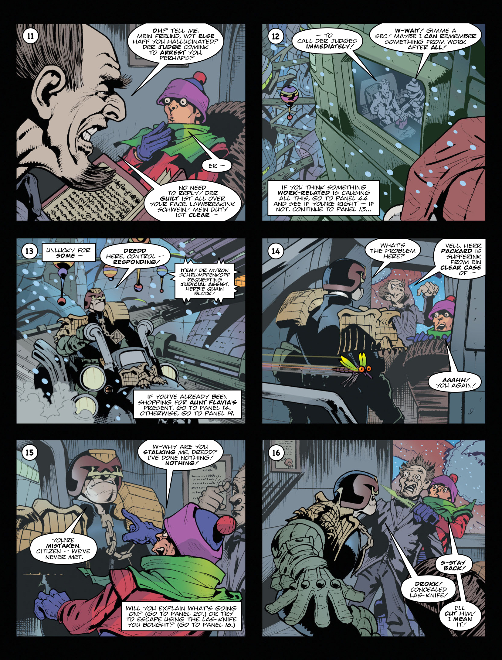 Read online Festive Thrillpower comic -  Issue # TPB - 8
