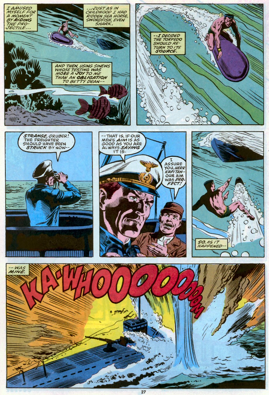 Read online Saga of the Sub-Mariner comic -  Issue #3 - 20