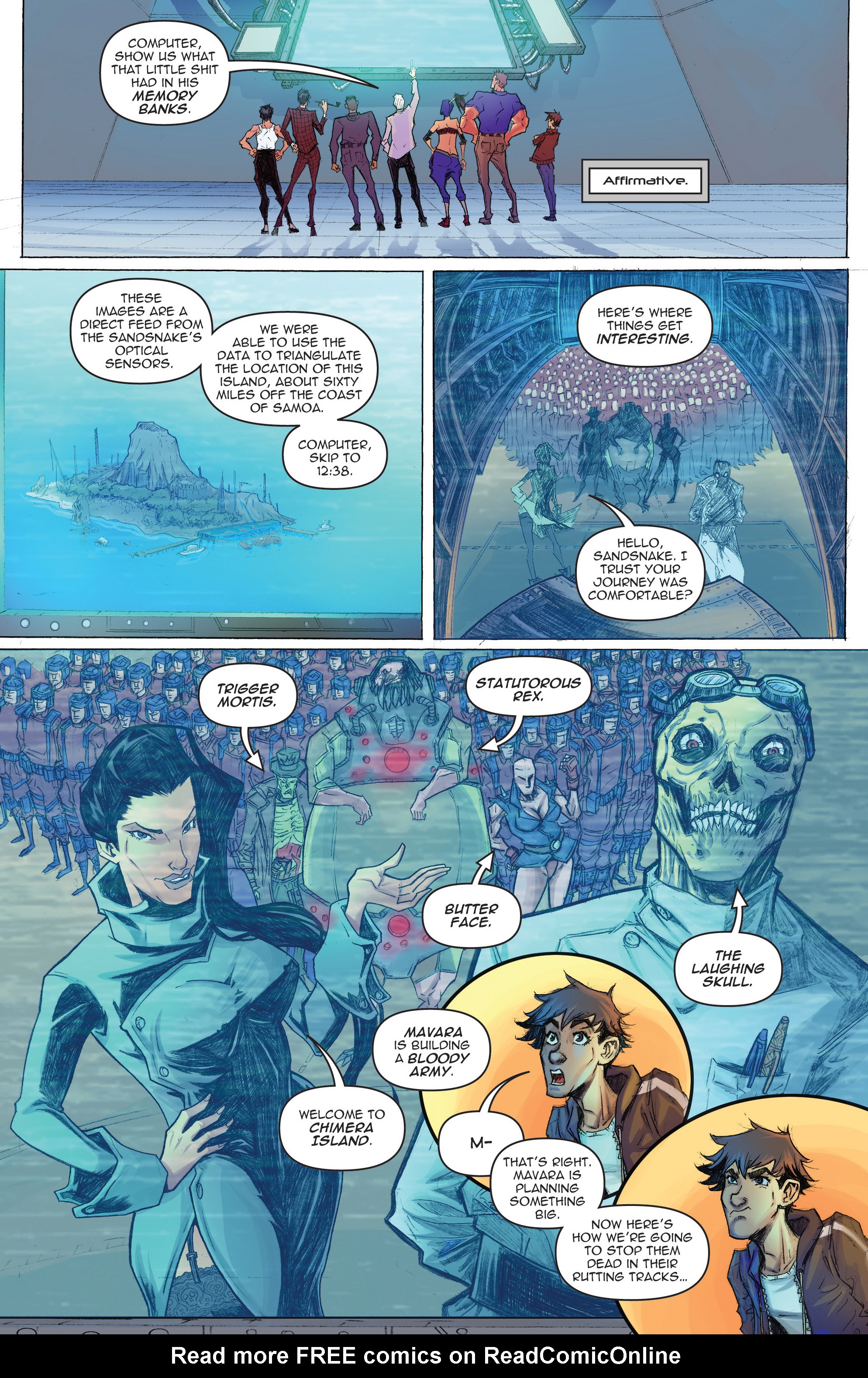 Read online Infinite Seven comic -  Issue #4 - 6