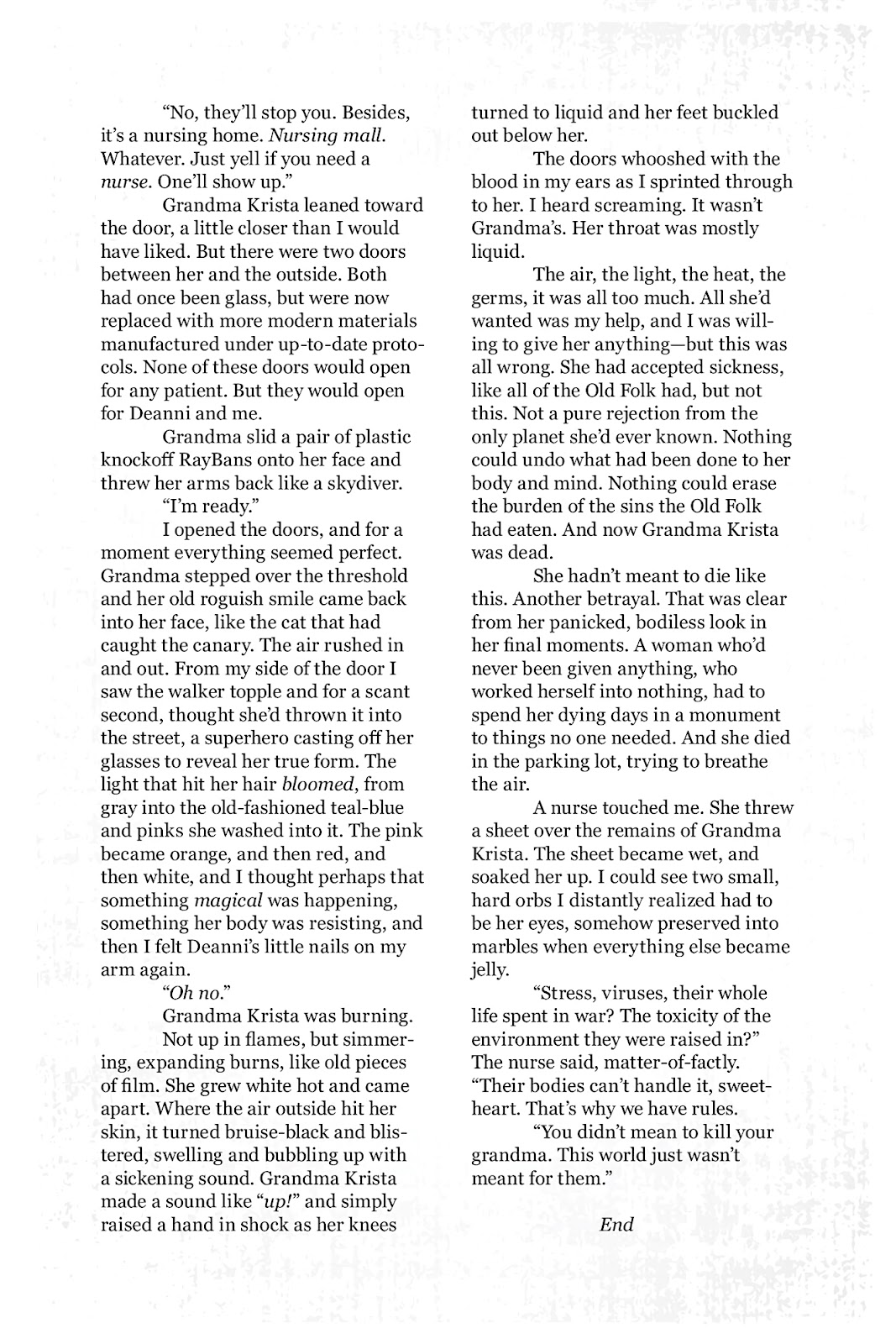 Razorblades: The Horror Magazine issue Year One Omnibus (Part 2) - Page 6