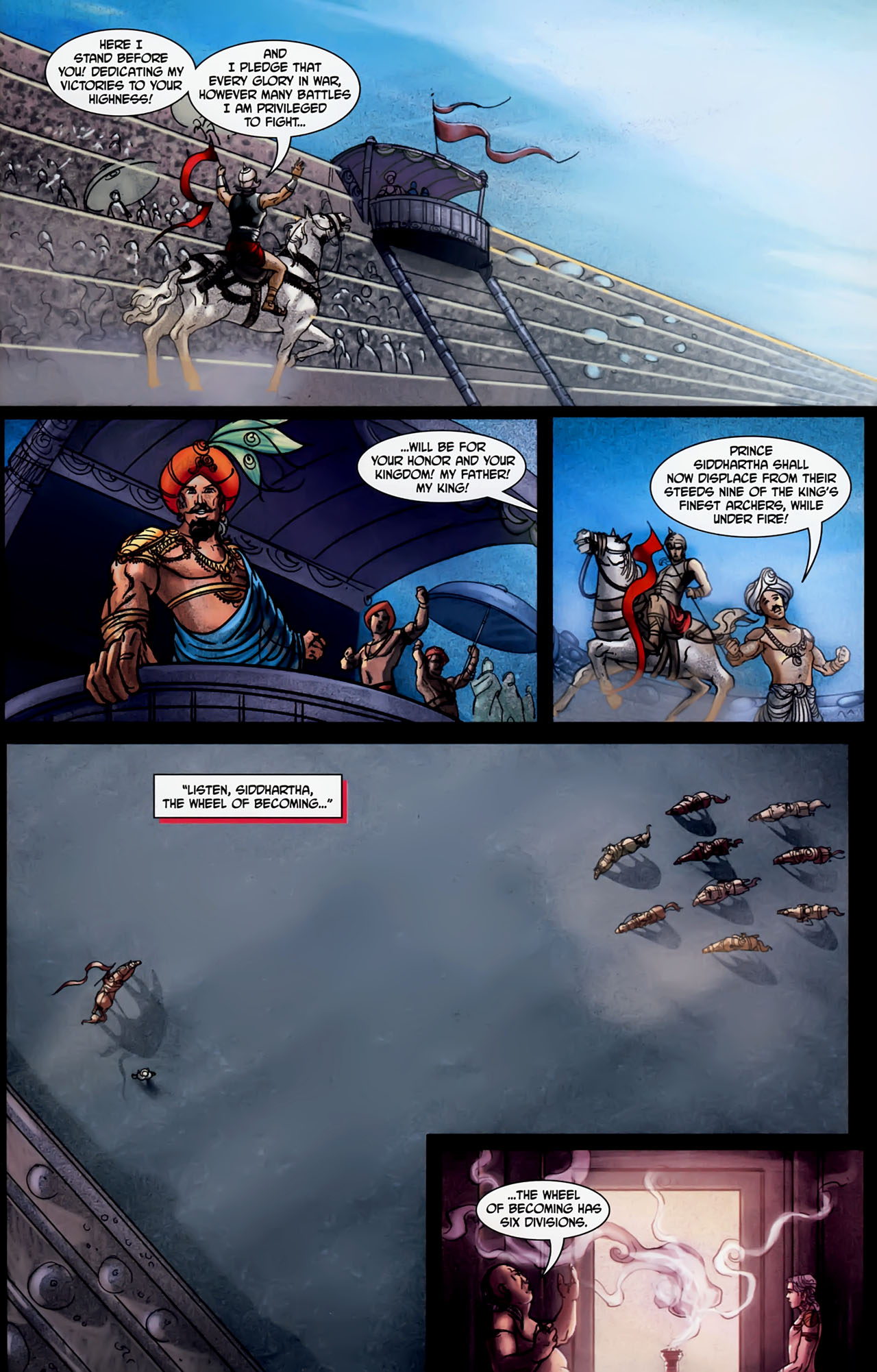 Read online Deepak Chopra's Buddha: A Story of Enlightenment comic -  Issue #3 - 9