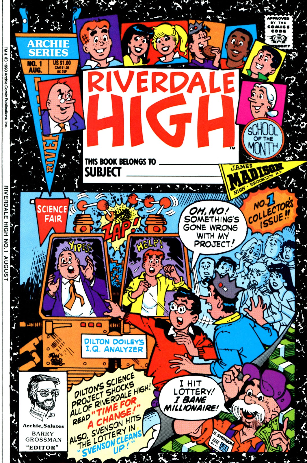 Riverdale High issue 1 - Page 1