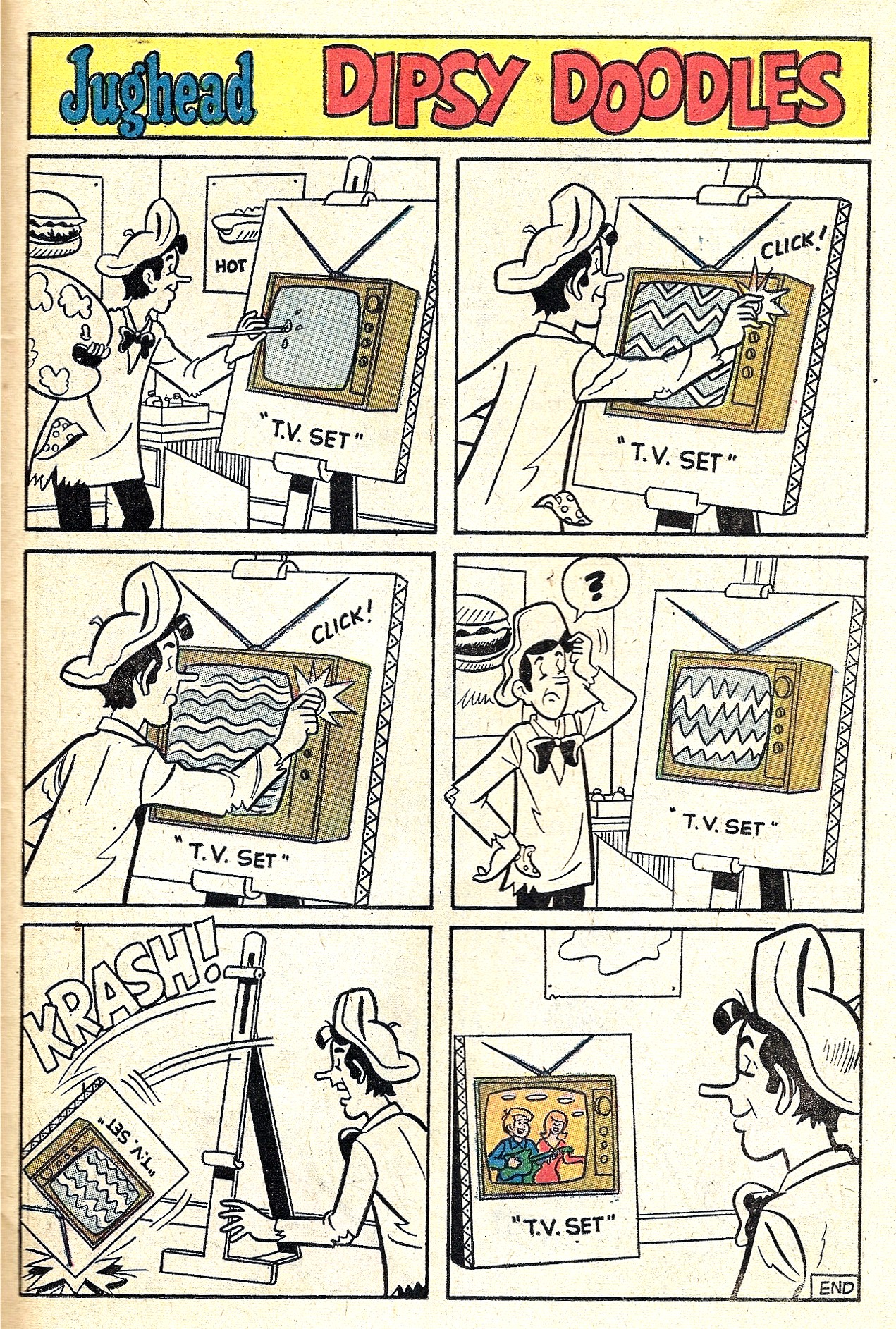 Read online Jughead's Jokes comic -  Issue #34 - 39