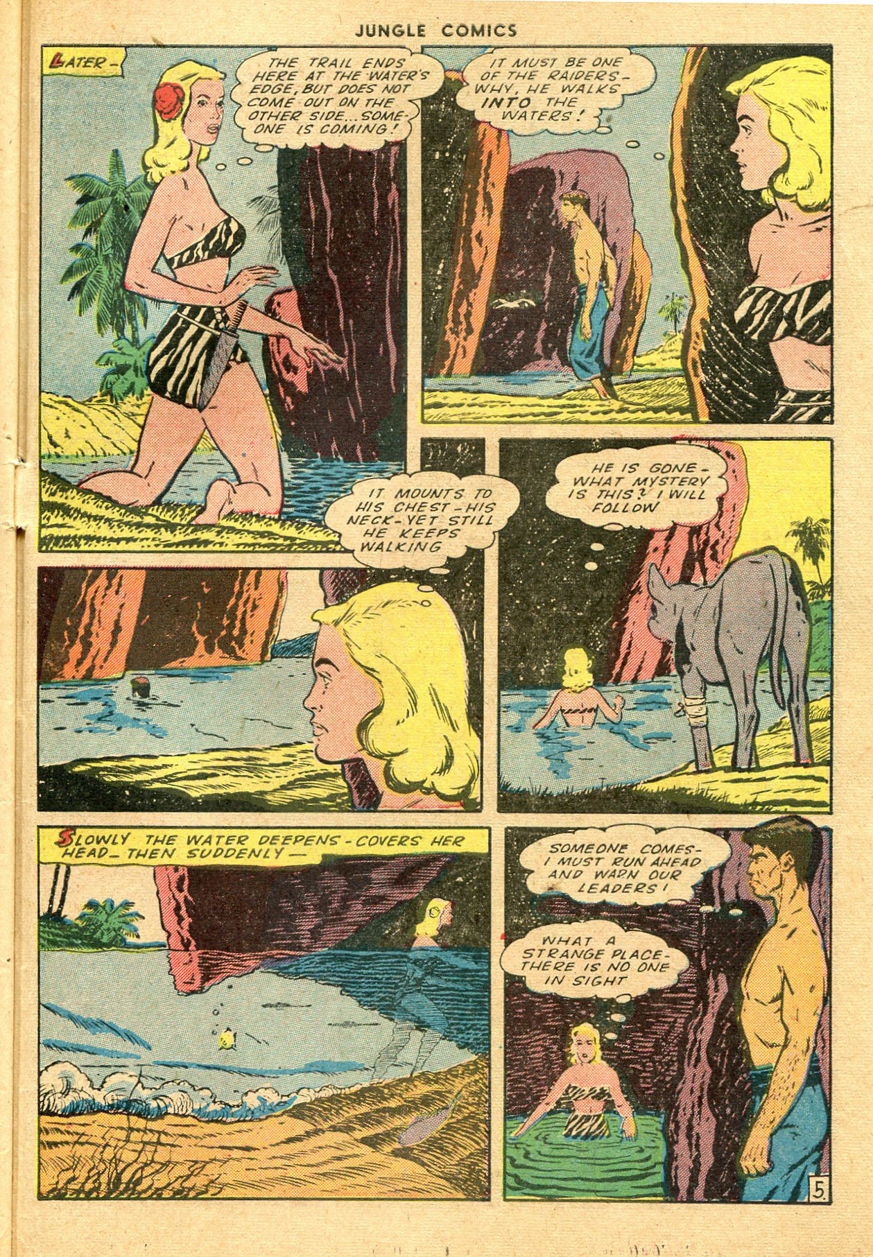 Read online Jungle Comics comic -  Issue #63 - 48