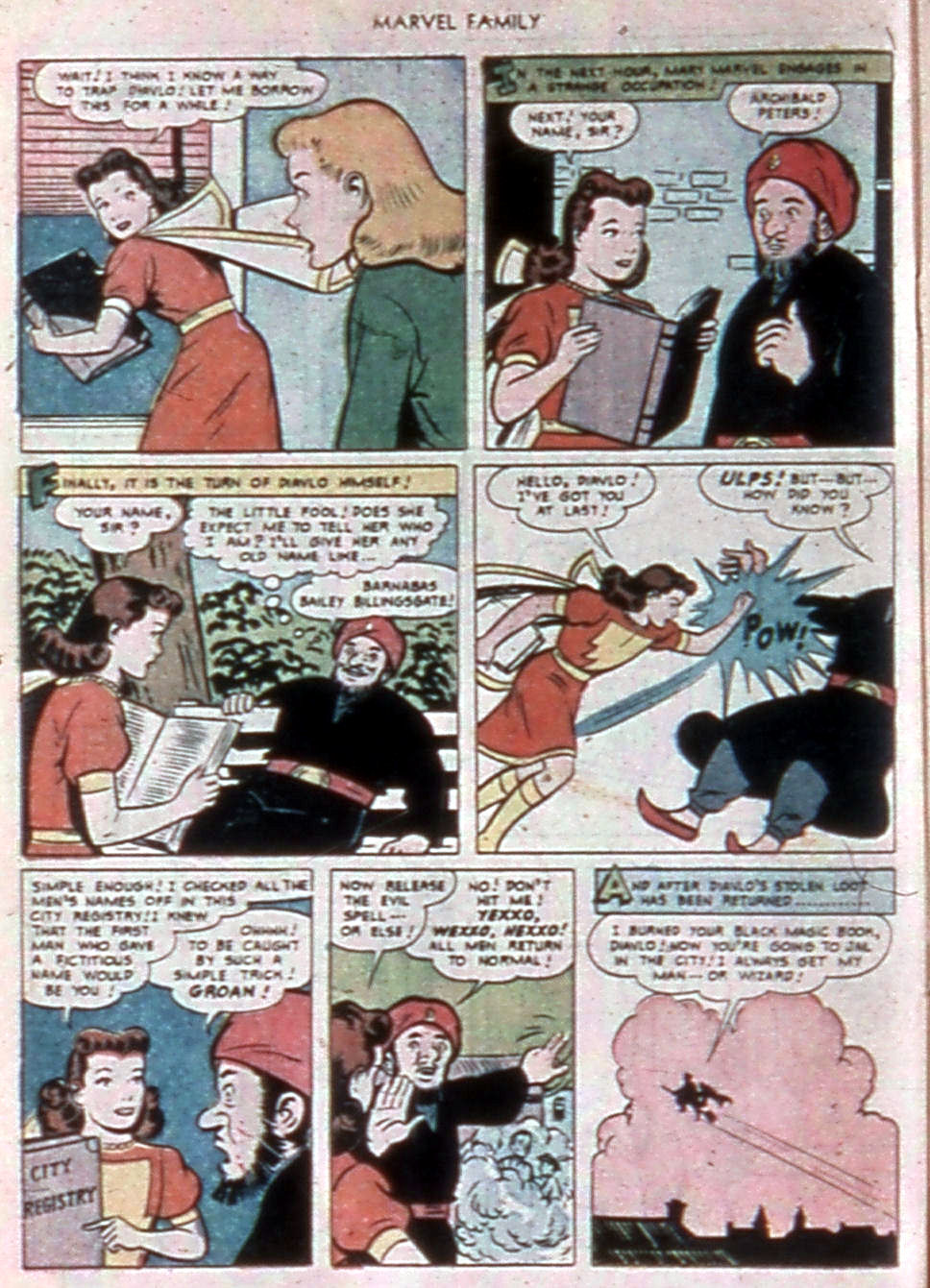 Read online The Marvel Family comic -  Issue #58 - 24