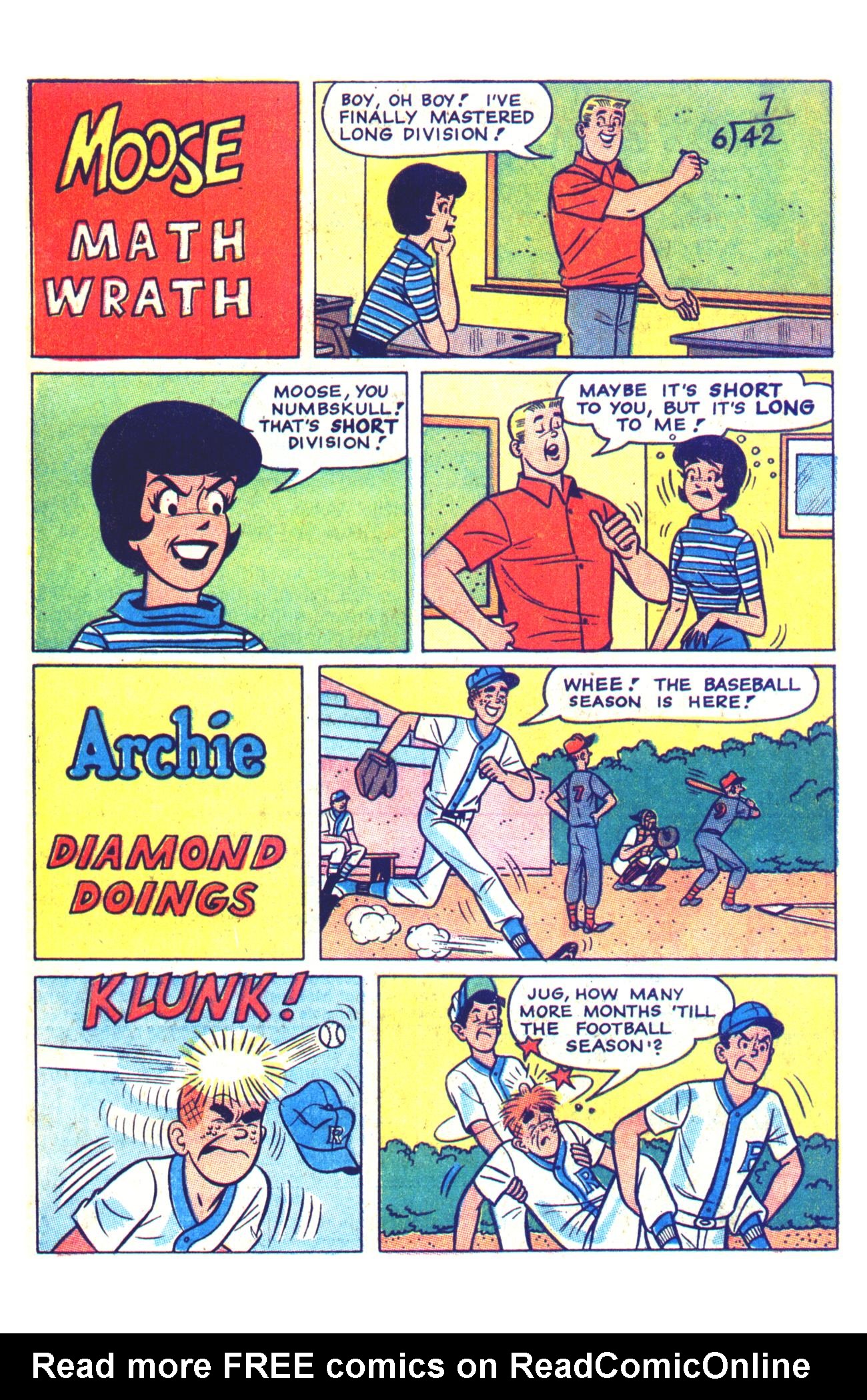 Read online Archie Giant Series Magazine comic -  Issue #163 - 38