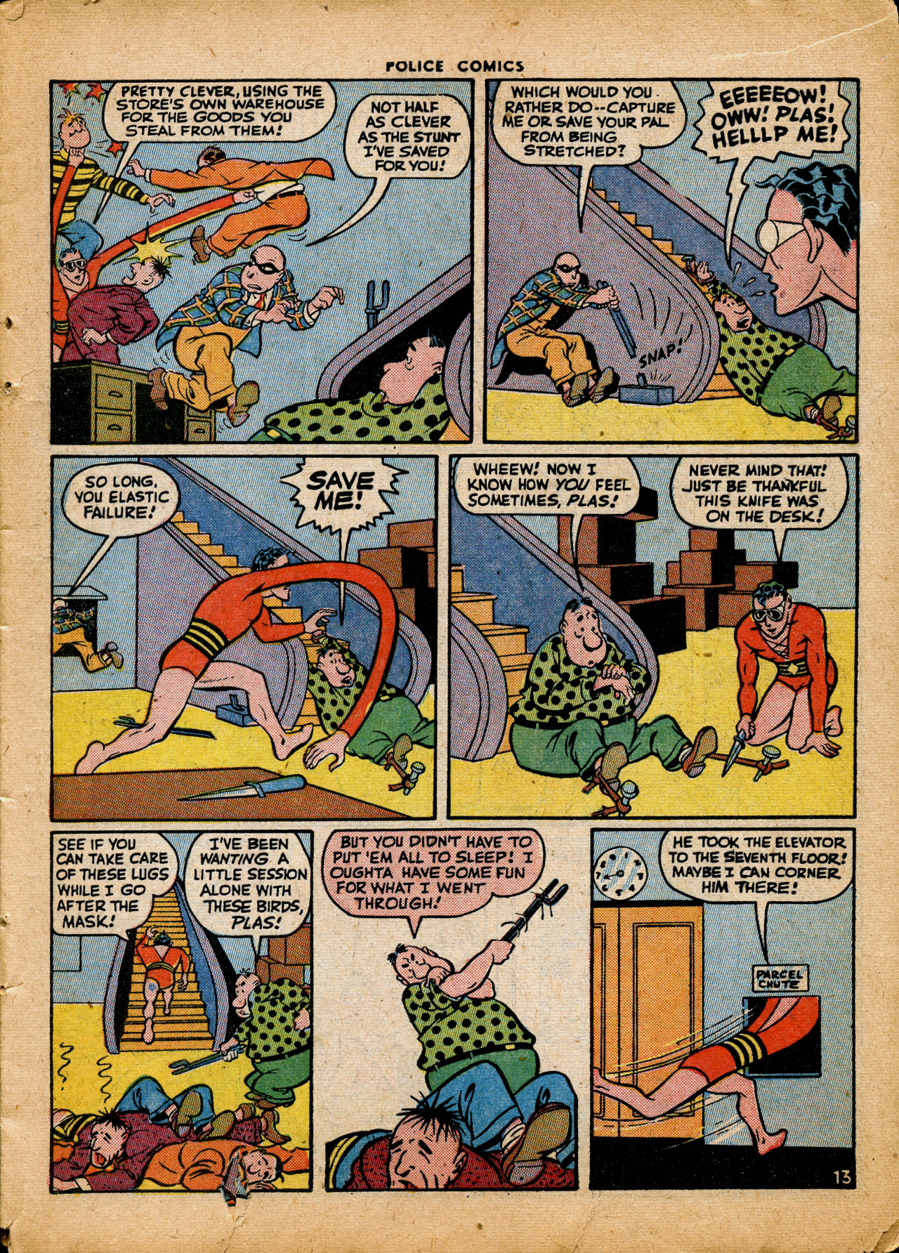 Read online Police Comics comic -  Issue #41 - 15