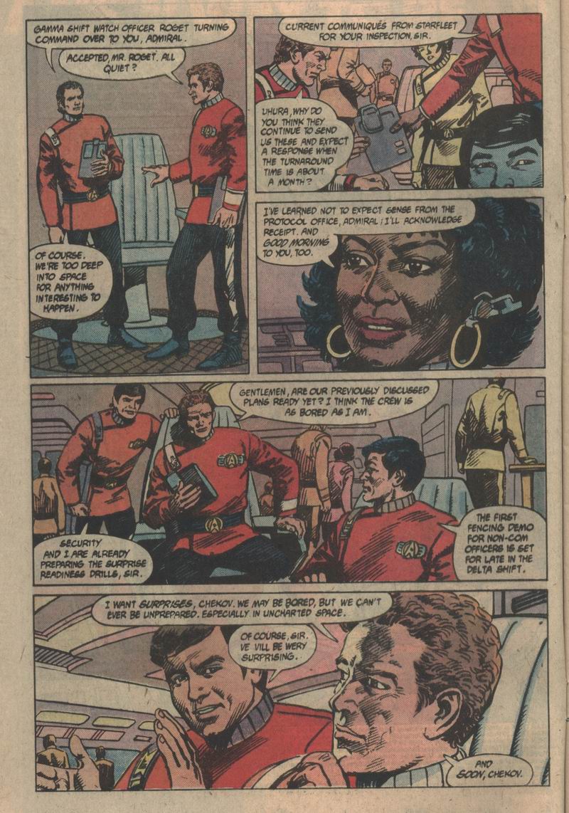 Read online Star Trek (1984) comic -  Issue #27 - 3