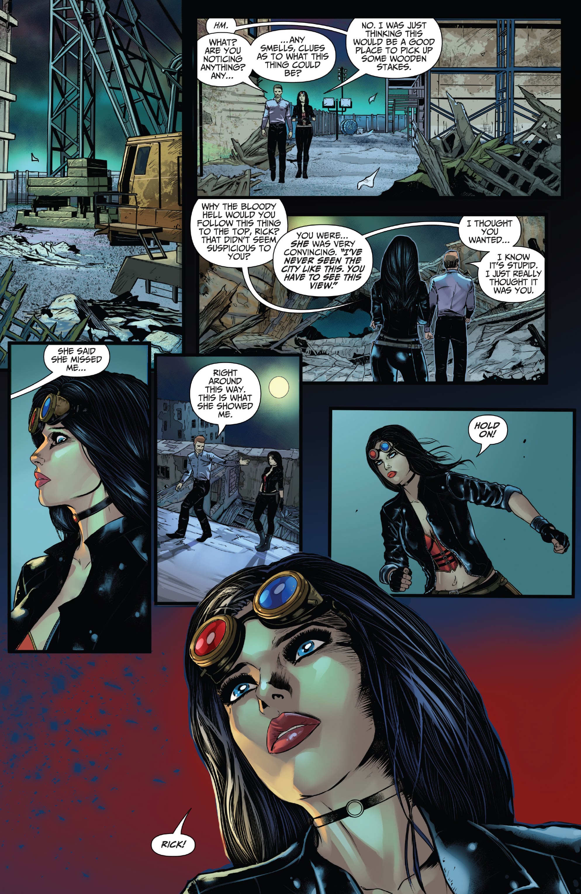 Read online Van Helsing: Flesh of My Blood comic -  Issue # Full - 21