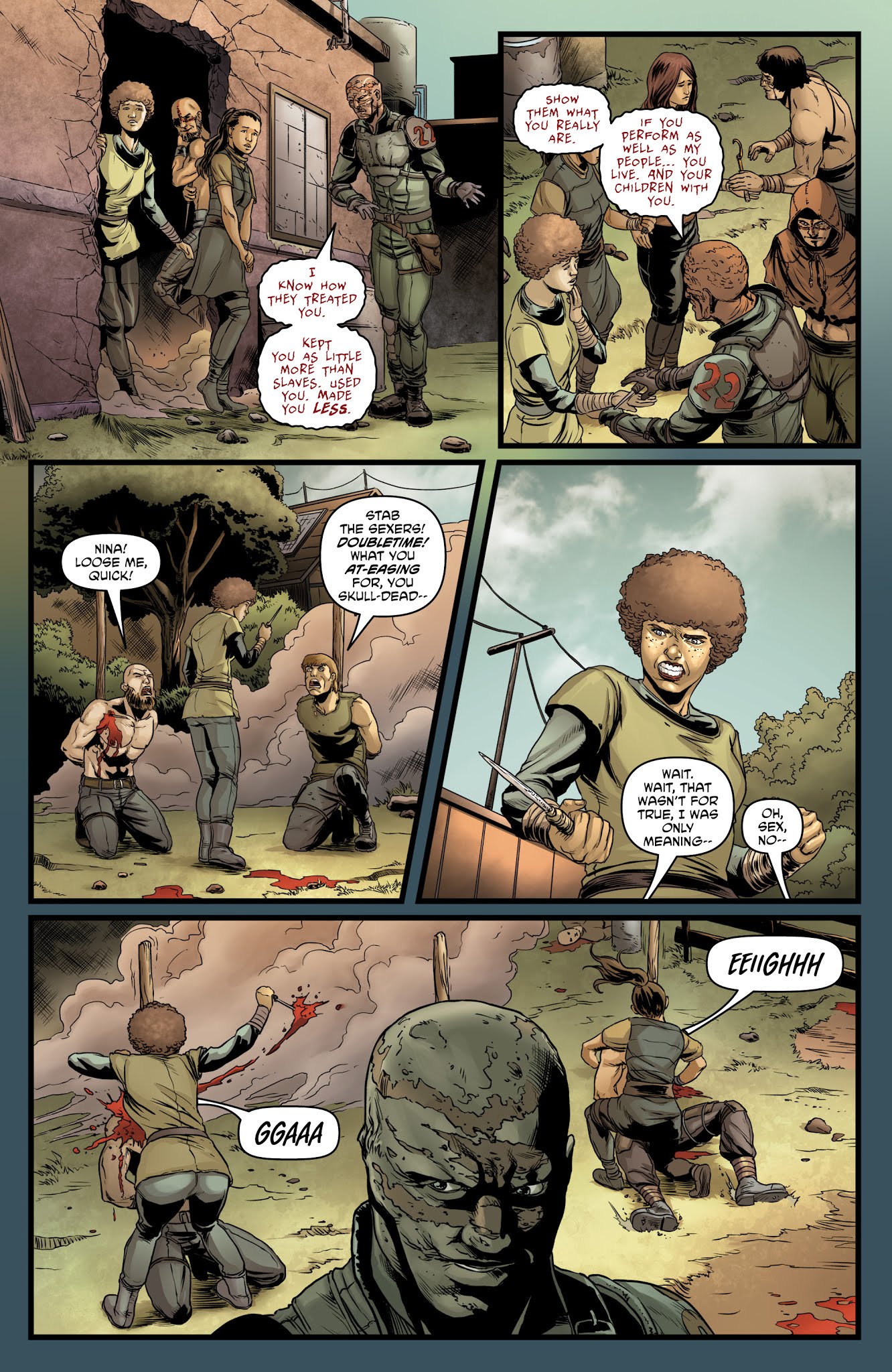 Read online Crossed Plus One Hundred: Mimic comic -  Issue #1 - 10