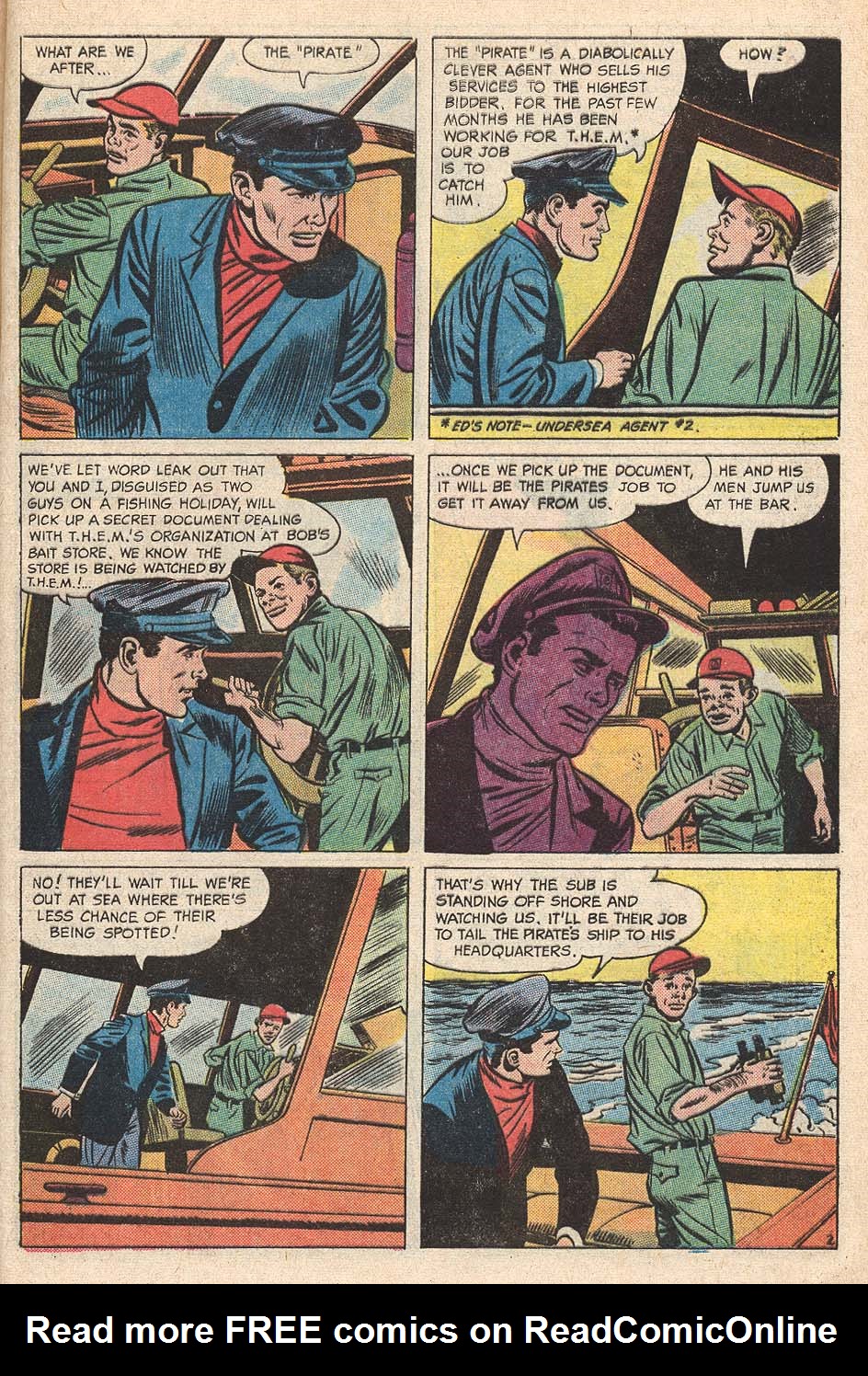 Read online Undersea Agent comic -  Issue #4 - 55