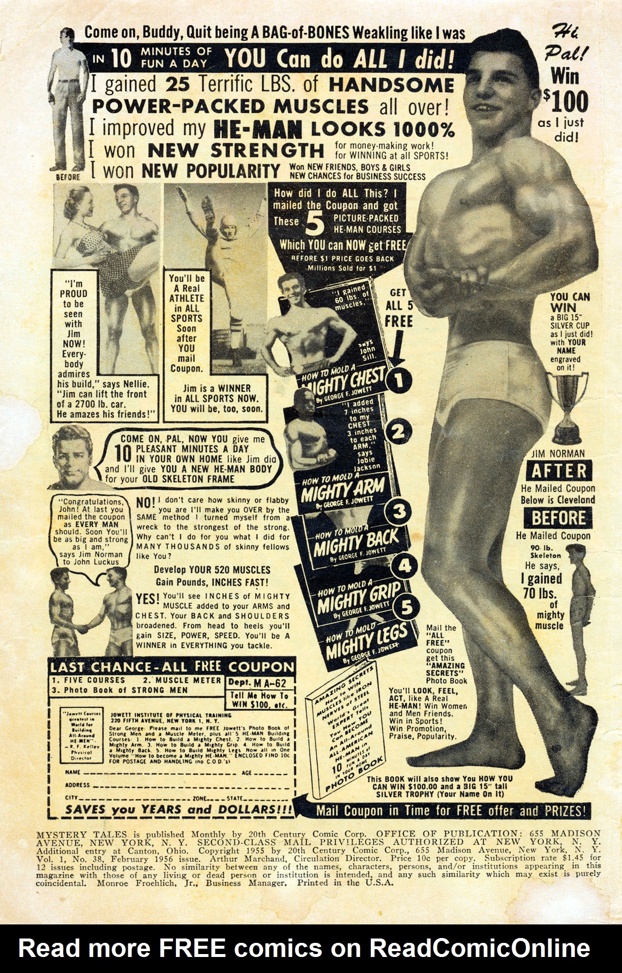 Read online Mystery Tales comic -  Issue #38 - 2