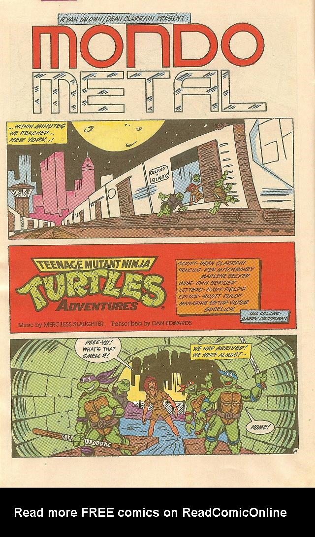 Read online Teenage Mutant Ninja Turtles Adventures (1989) comic -  Issue #18 - 5