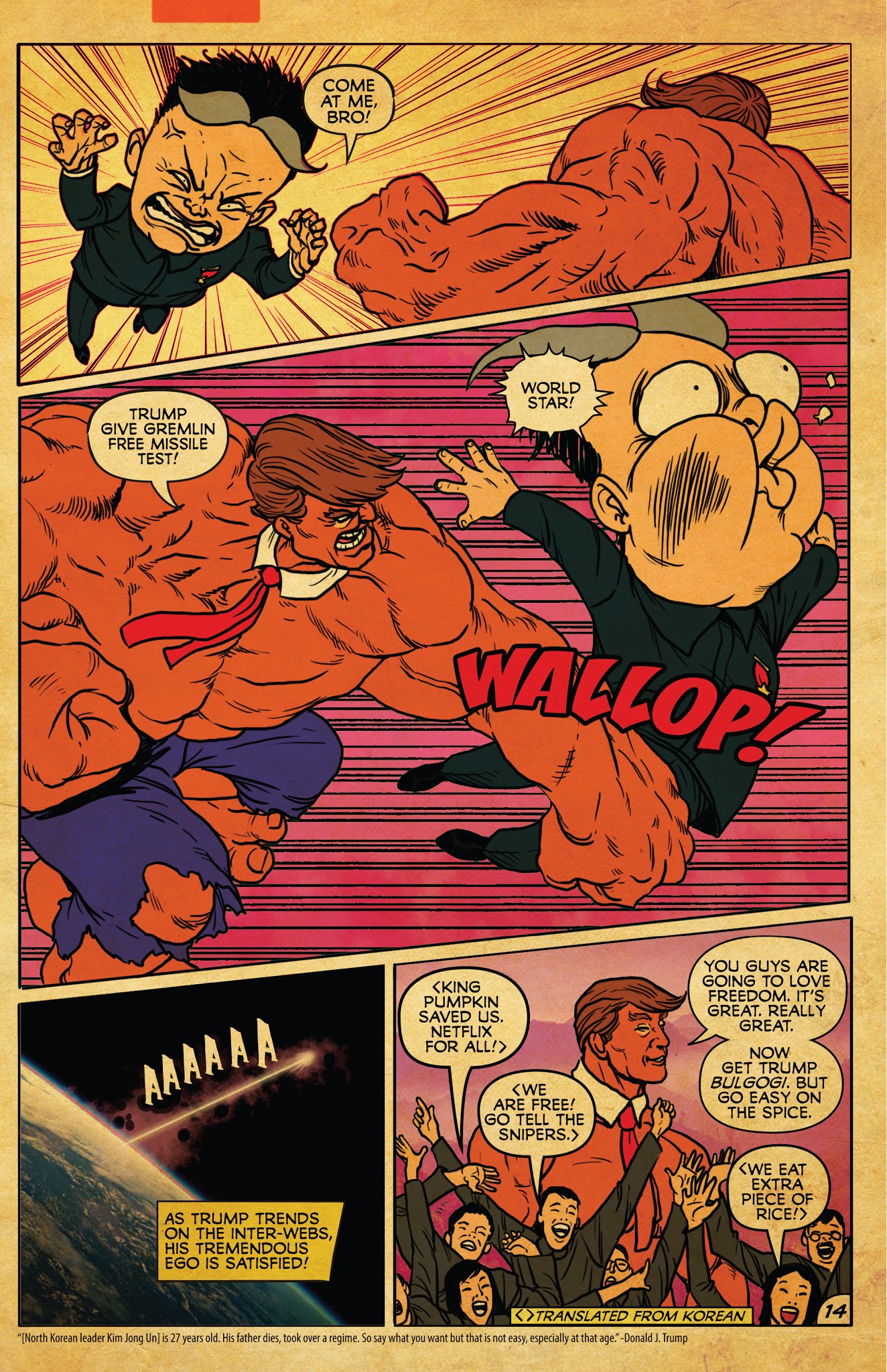 Read online Tremendous Trump comic -  Issue # Full - 16