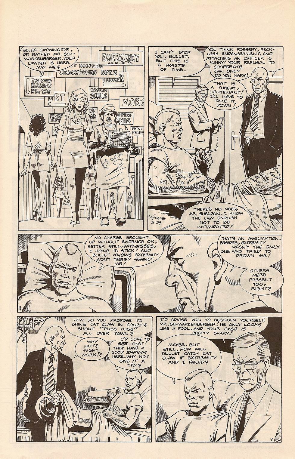 Read online Cat Claw comic -  Issue #8 - 11